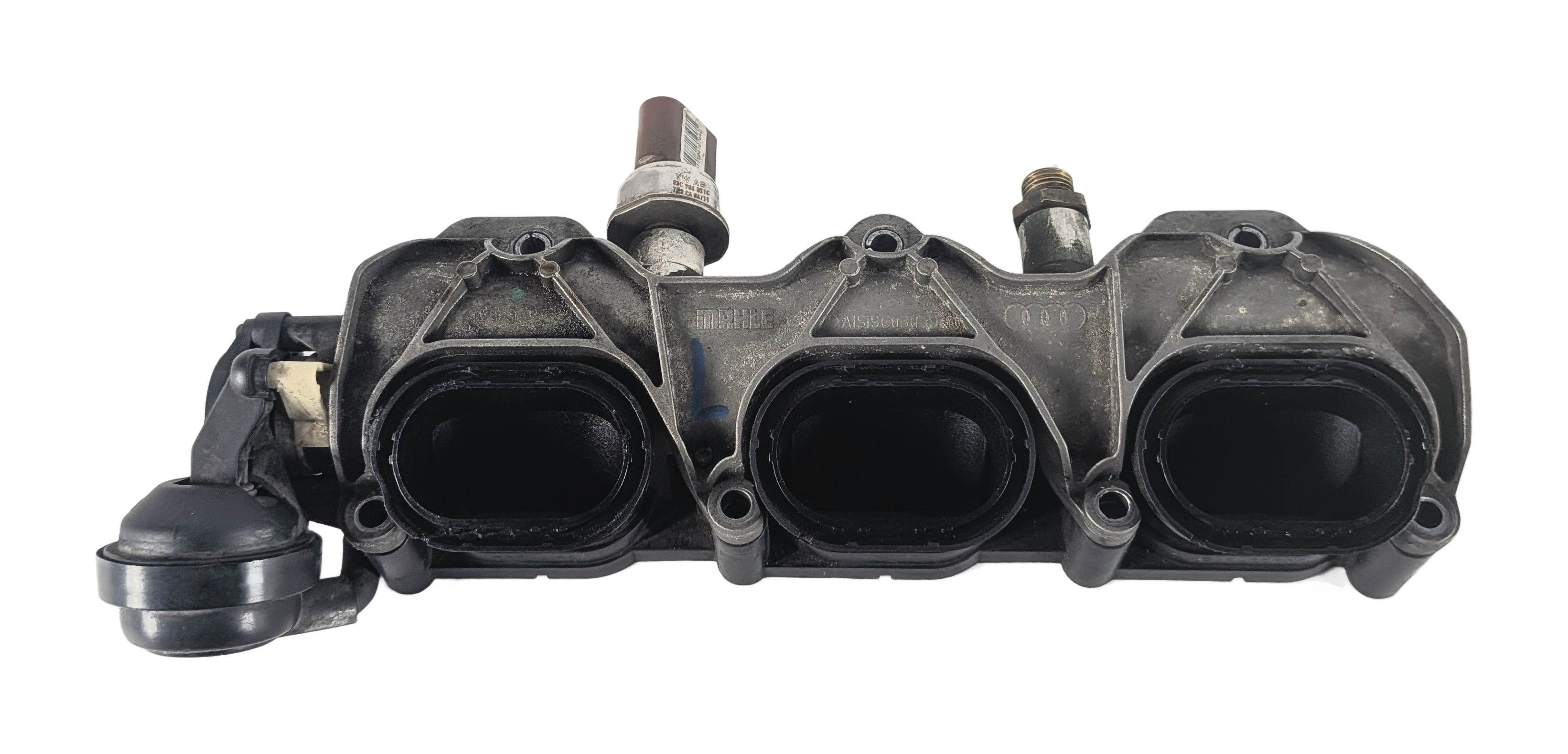2011 AUDI S4 (B8 8K) 3.0L SUPER (CCBA) ENGINE LEFT INTAKE MANIFOLD — exact item pictured