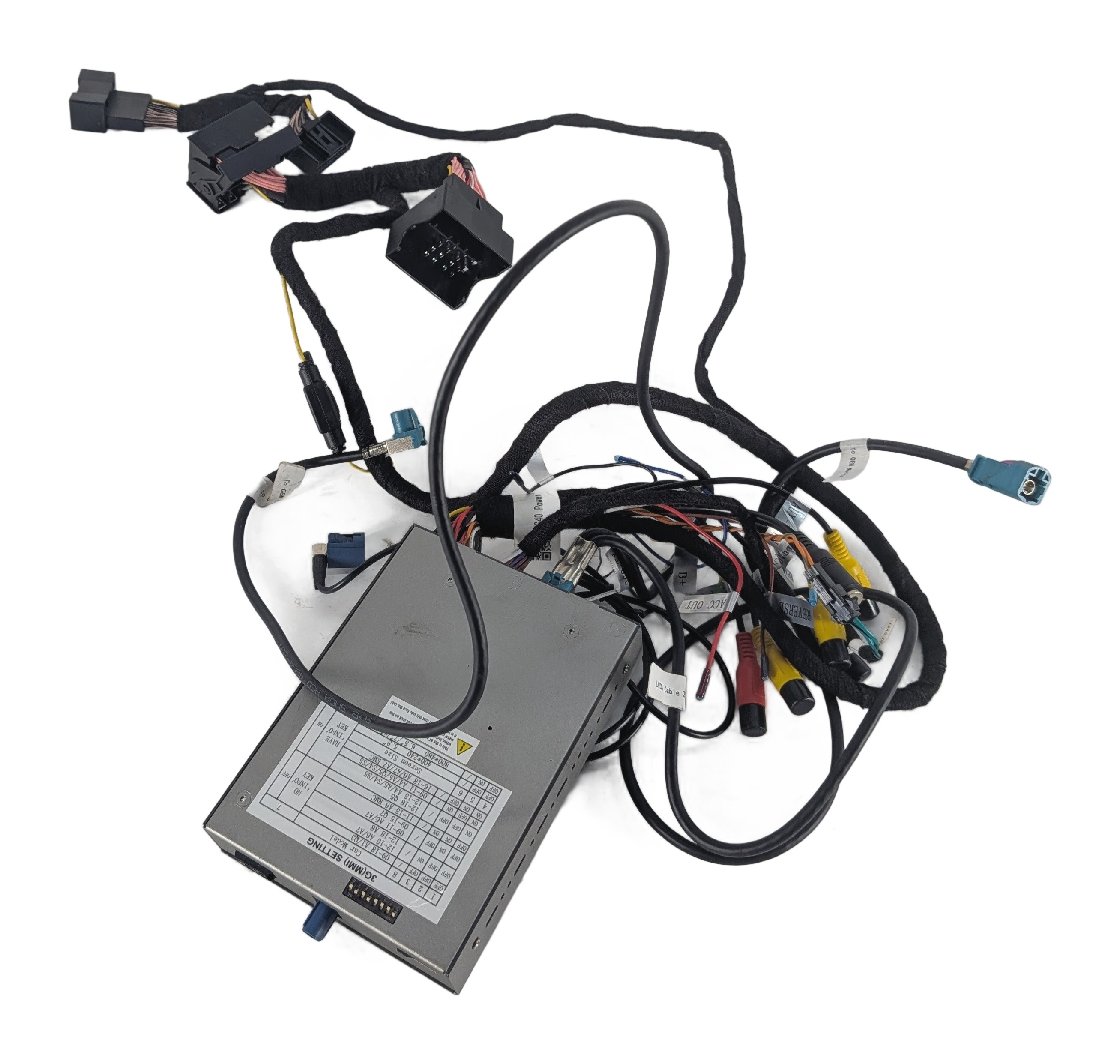 2011 AUDI S4 (B8 8K) MULTIMEDIA VIDEO INTERFACE CONTROL MODULE COMPUTER — exact item pictured