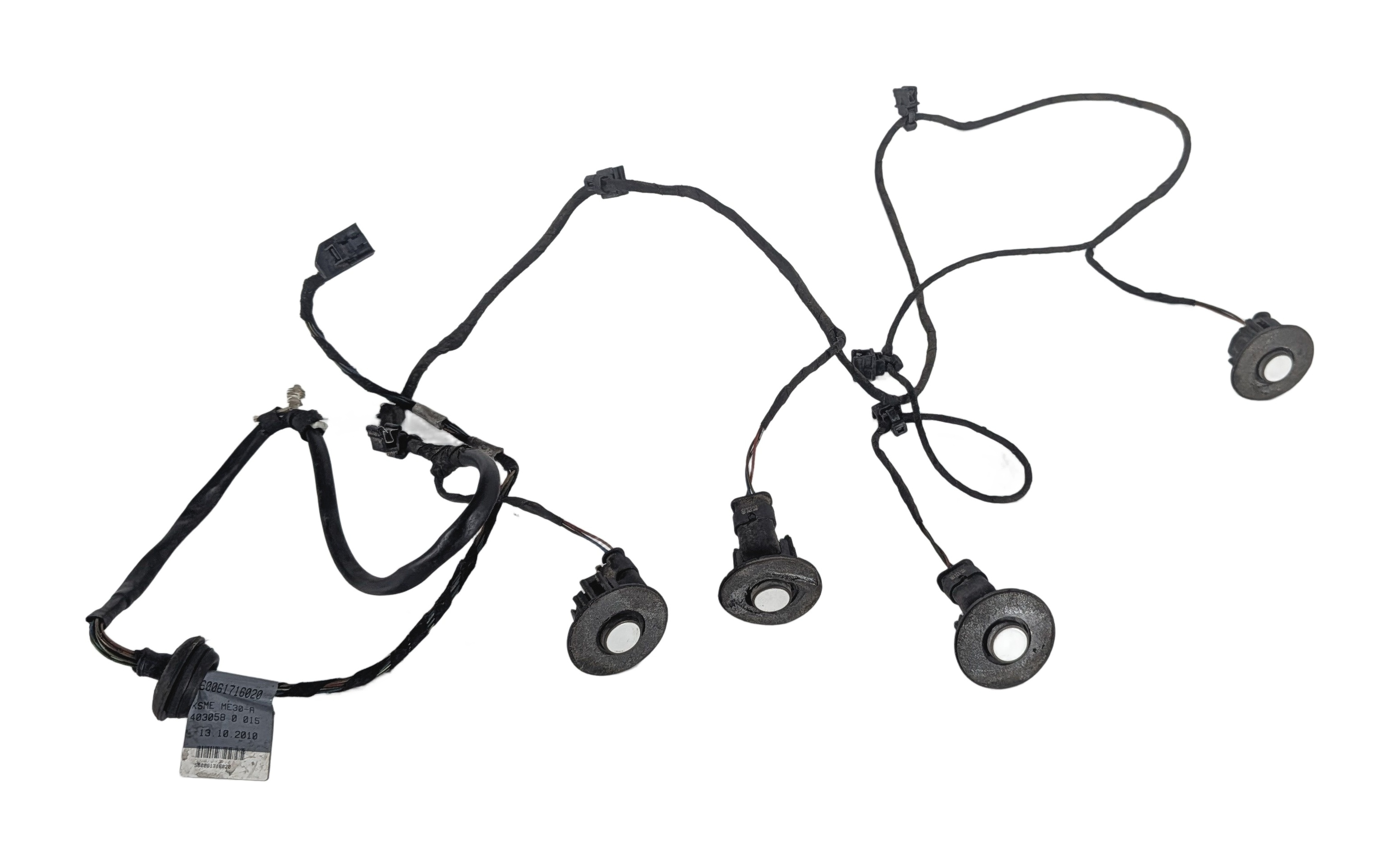 2011 AUDI S4 (B8 8K) REAR BUMPER PARK ASSIST PDC WIRE WIRING HARNESS LOOM — exact item pictured