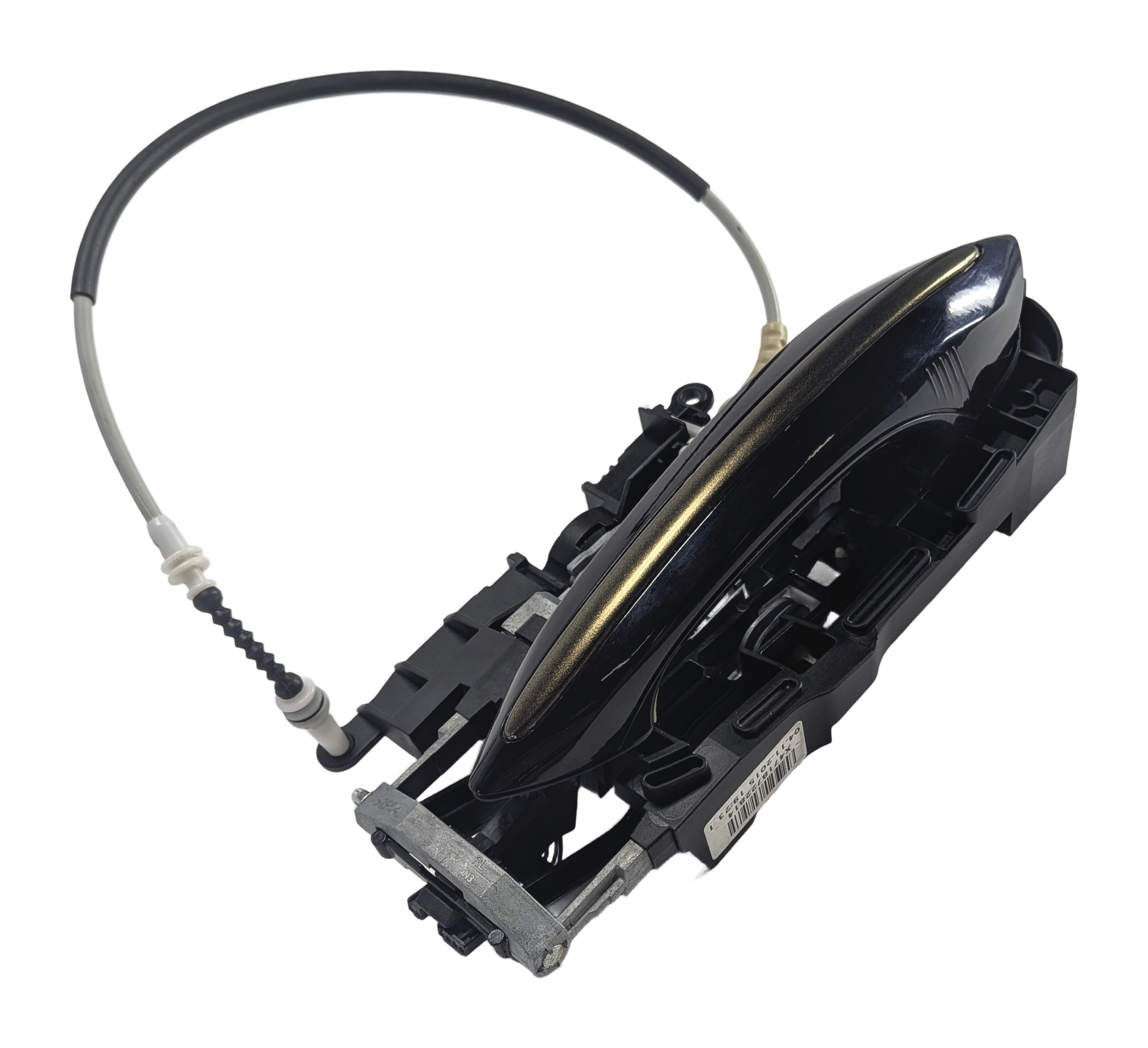 2009-2018 BMW 5 7 SERIES (F01 F02 F10) REAR RIGHT COMFORT DOOR HANDLE (Black) — exact item pictured