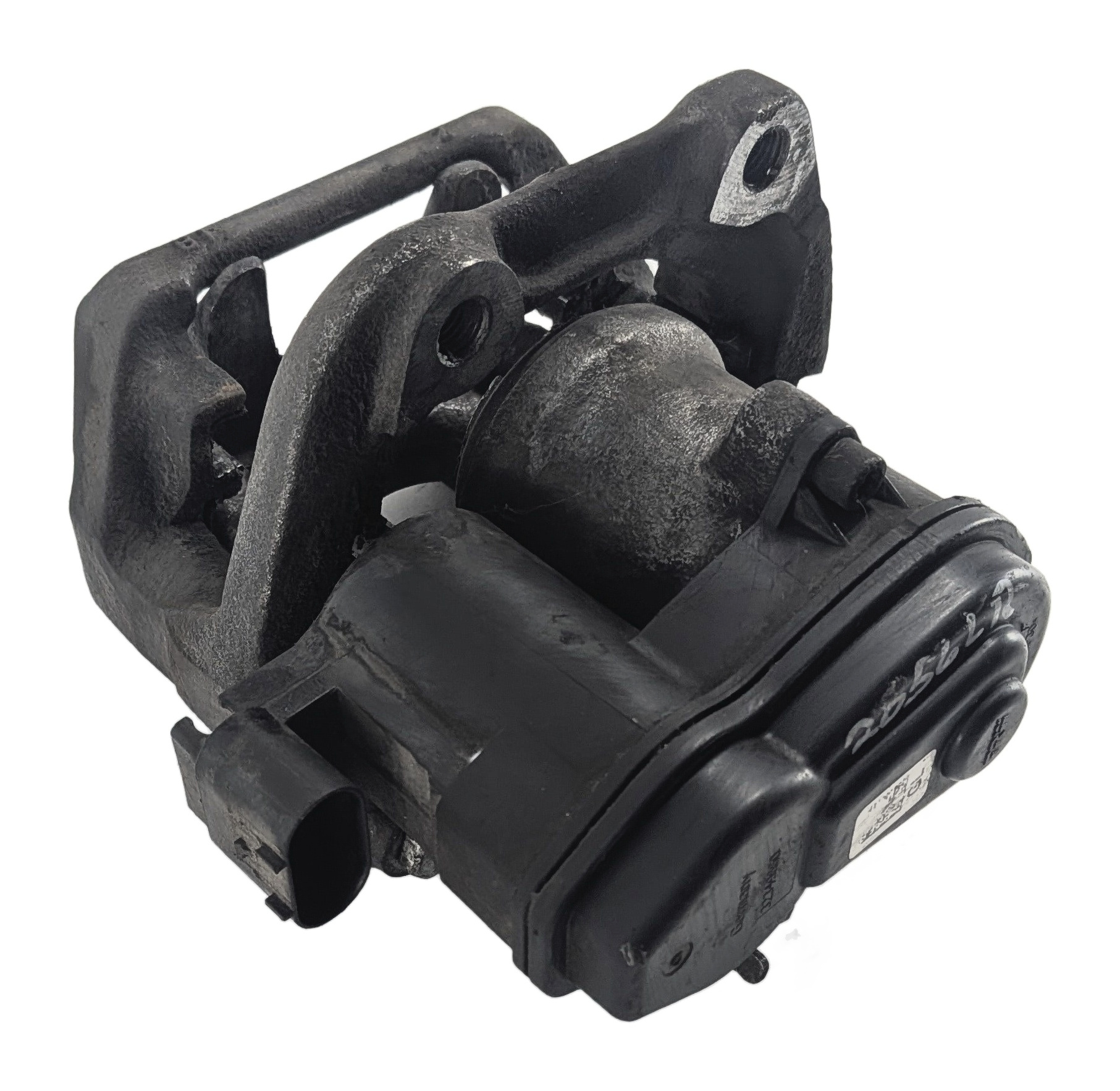 11-16 BMW 528i 535i 550i (F10) REAR LEFT BRAKE CALIPER w/ELECTRONIC PARK BRAKE — exact item pictured