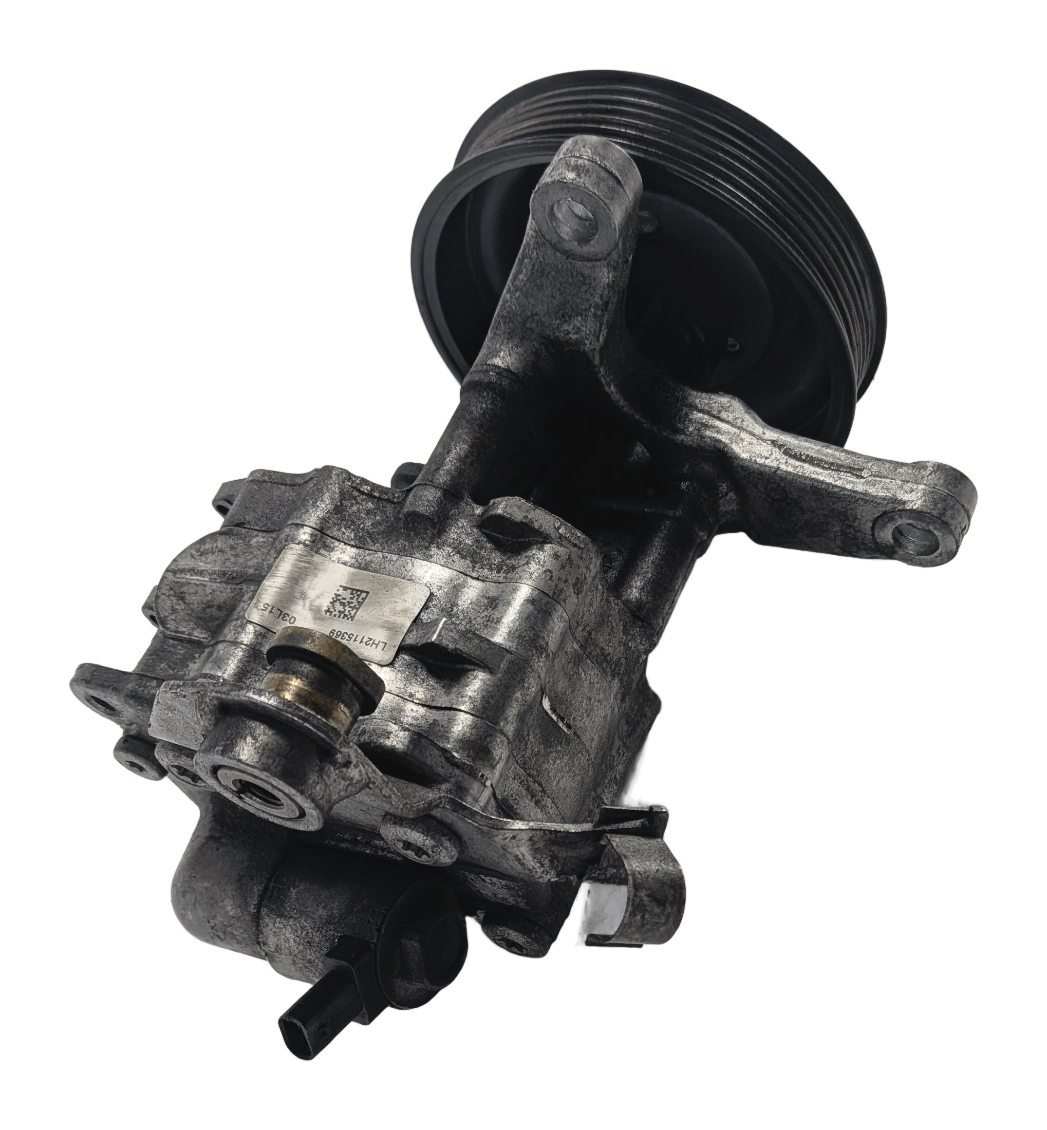 2011-2016 BMW 528i 535i 550i F10 POWER STEERING HYDRAULIC PUMP — exact item pictured