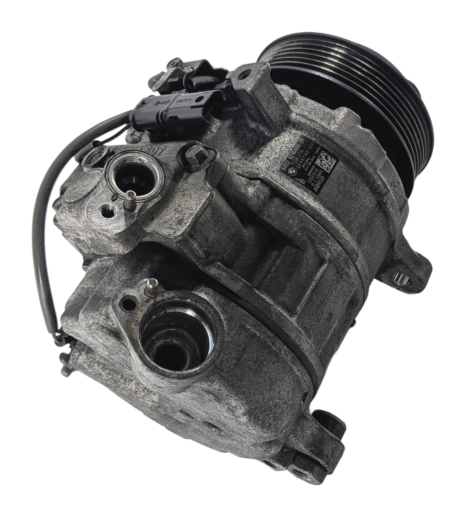 12-18 BMW 328i 428i 535i 740i X5 (F30 F31 F33 F01 F10 F15) A/C COMPRESSOR PUMP — exact item pictured