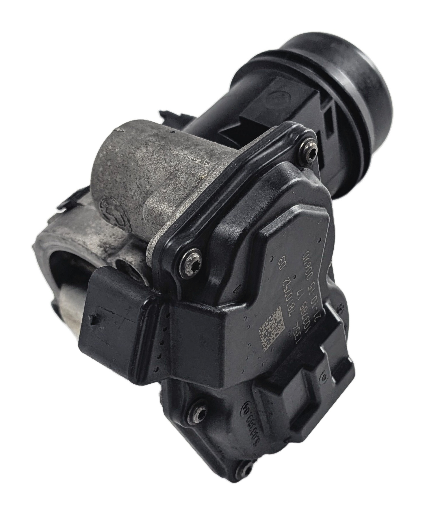 2016 BMW 535D F10 3.0L N57 ENGINE DIESEL INTAKE THROTTLE BODY — exact item pictured