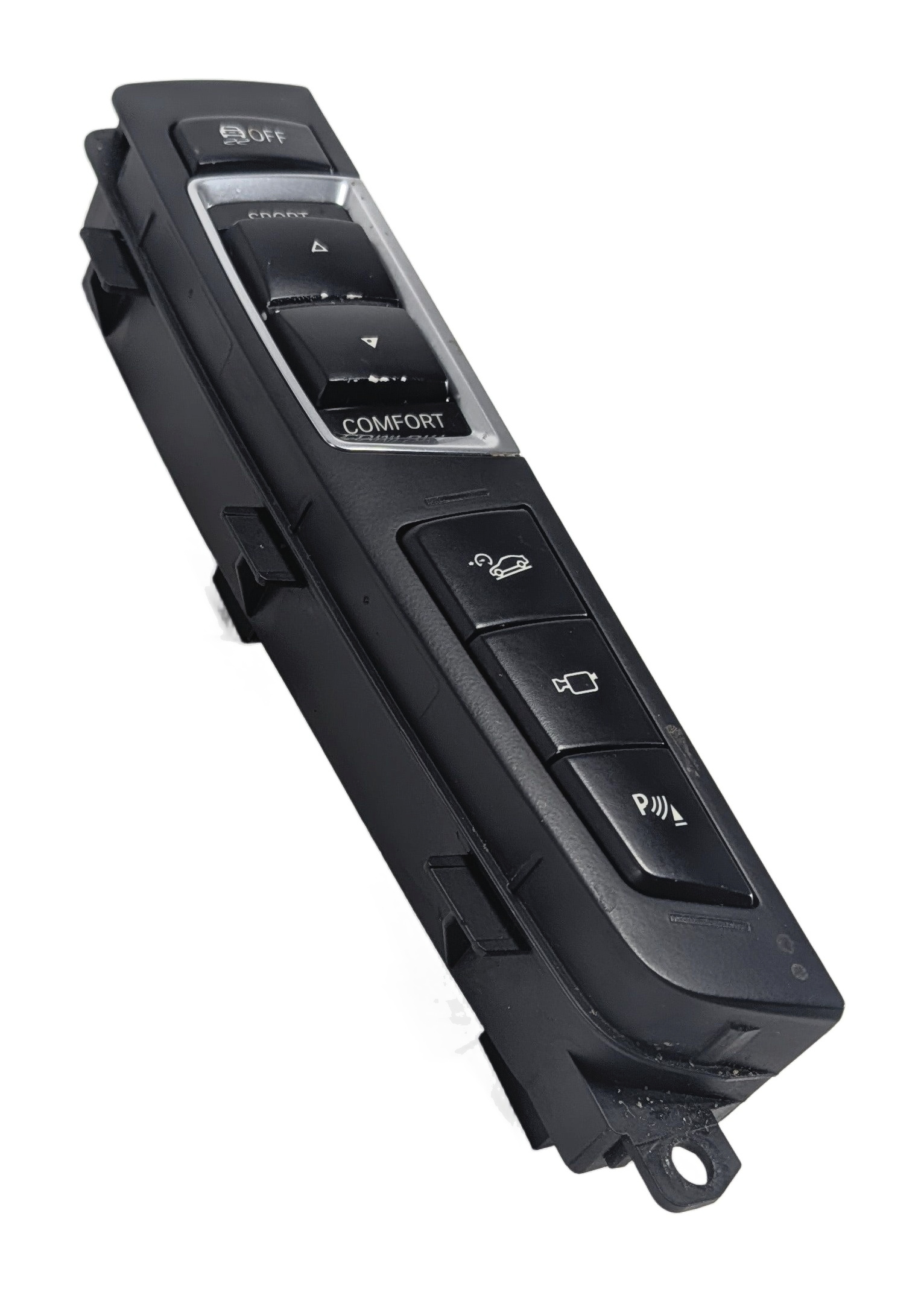2016 BMW 535D F10 SPORT COMFORT DTC OFF TAILGATE PDC CONTROL SWITCH PANEL — exact item pictured