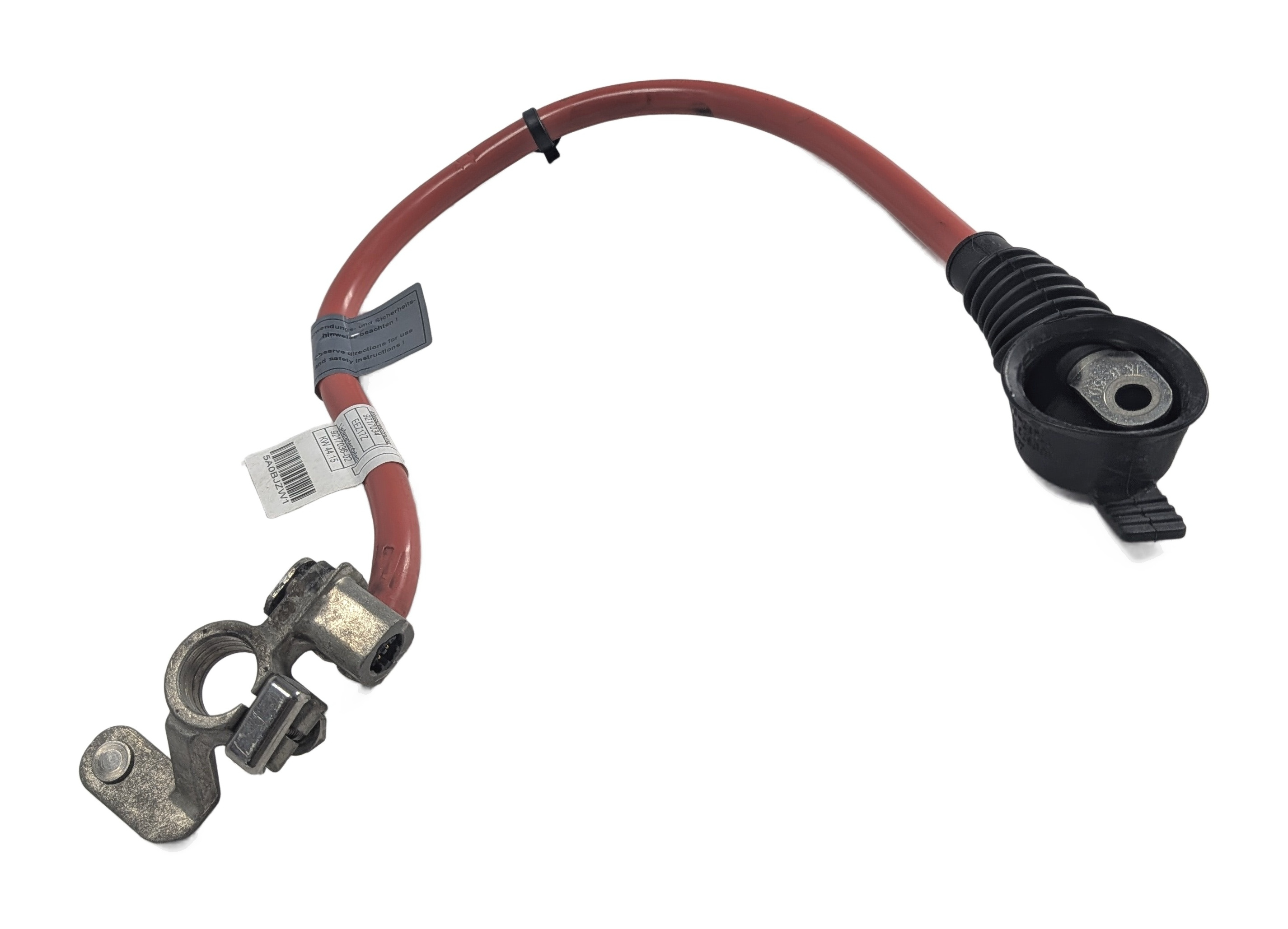 2016 BMW 535D F10 3.0L POSITIVE BATTERY CABLE w/TERMINAL JUNCTION BOX — exact item pictured