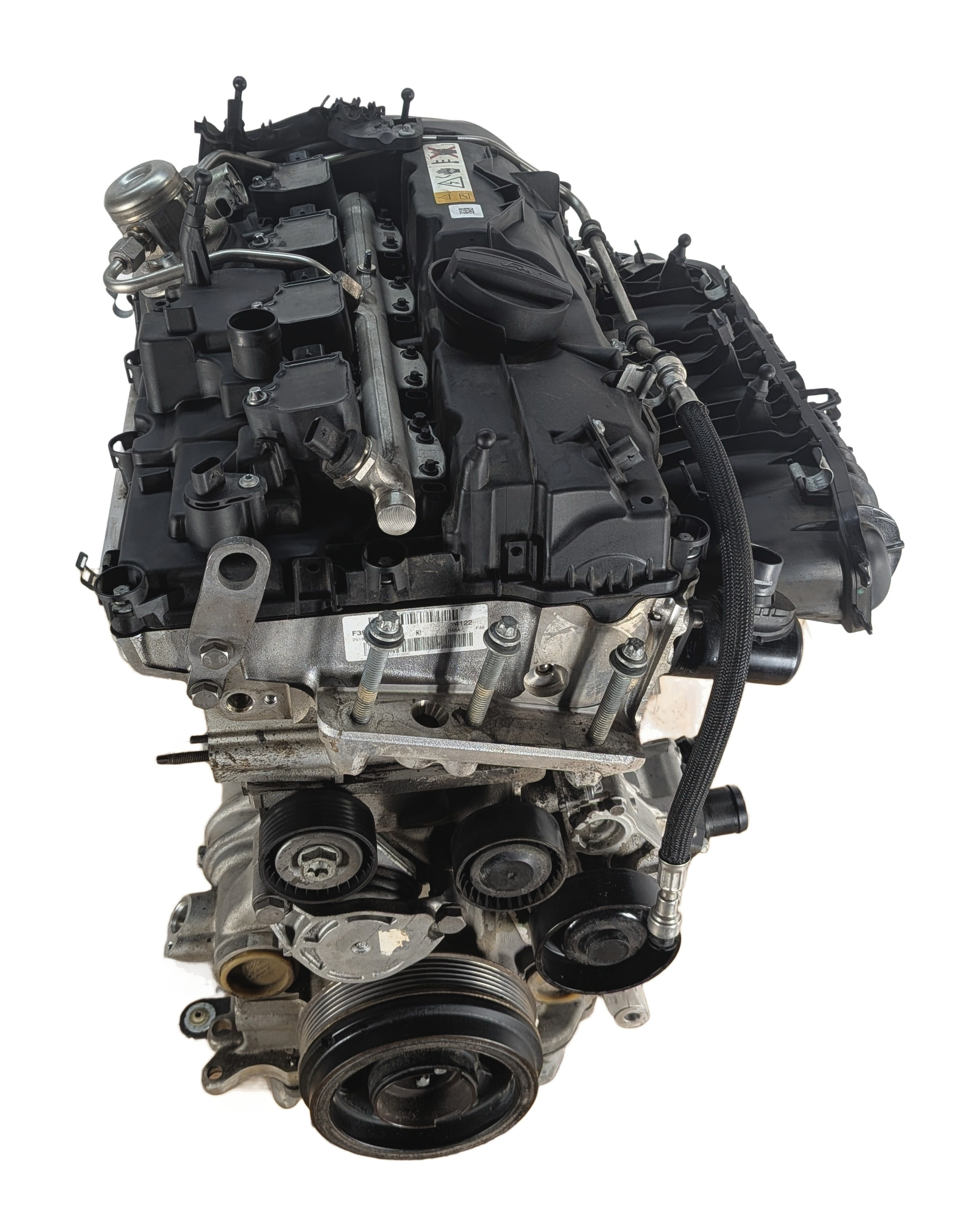 2016-2017 BMW X1 (F48) 2.0L B46 TURBO ENGINE MOTOR LONGBLOCK ASSEMBLY (81k) — exact item pictured
