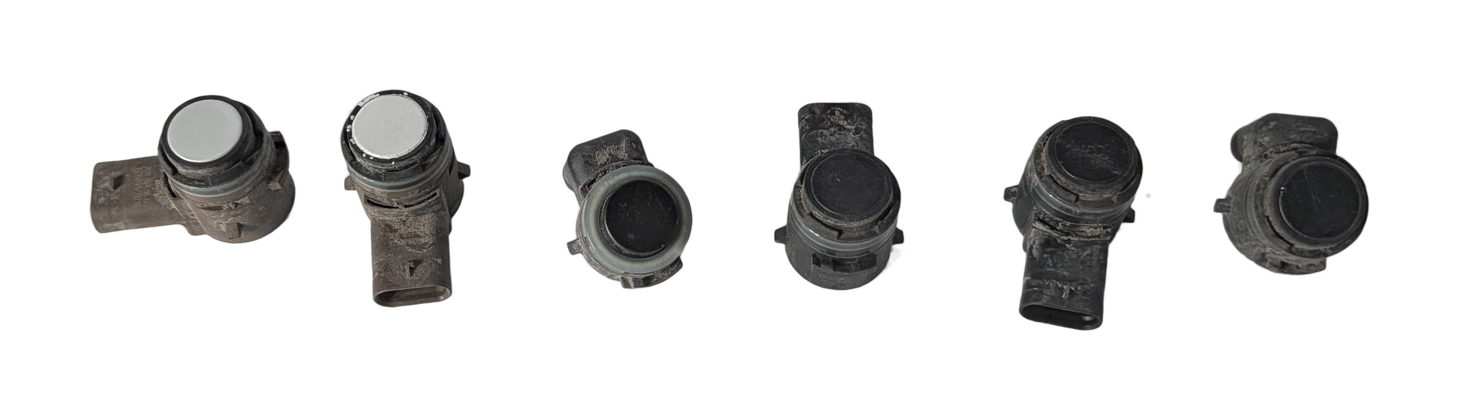 2016 BMW X1 (F48) PARK ASSIST PDC DISTANCE CONTROL SENSOR SET/6 (White) — exact item pictured