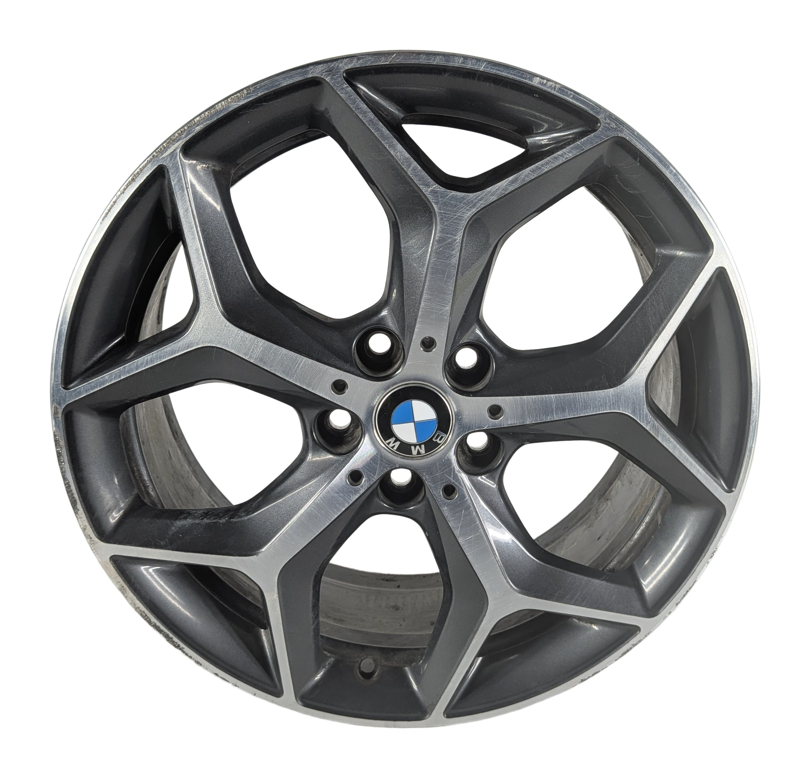 2016-2020 BMW X1 X2 (F39 F48) 18x7.5 ALUMINUM ALLOY Y-SPOKE WHEEL RIM — exact item pictured