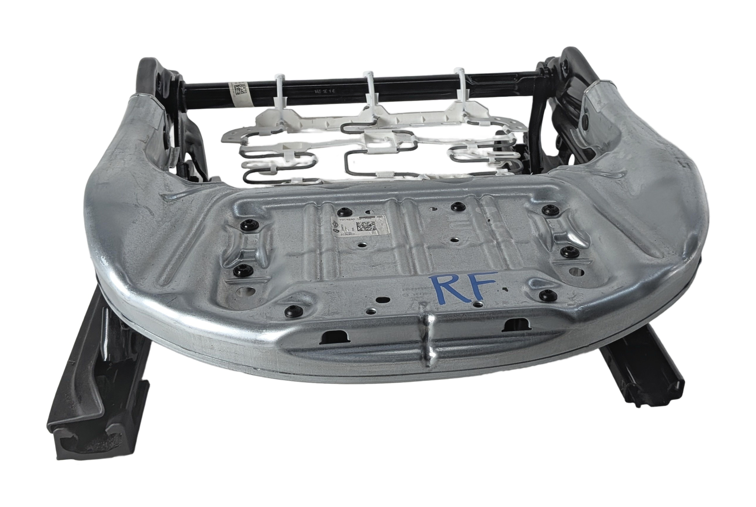 16-19 BMW X1 (F48) FRONT RIGHT STANDARD PASSENGER SEAT TRACK w/ ADJUST MOTORS — exact item pictured