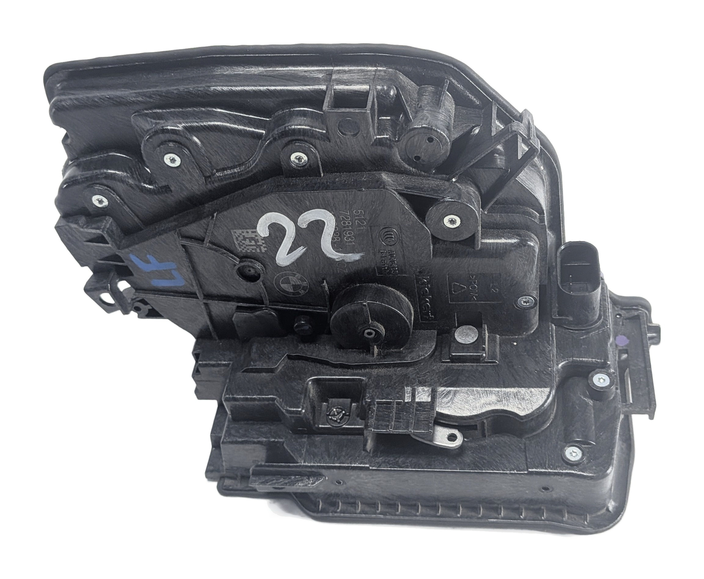 2014-2019 BMW I3 X1 X2 X5 X6 (F15 F16 F39 F48) FRONT LEFT DRIVER DOOR LOCK LATCH — exact item pictured