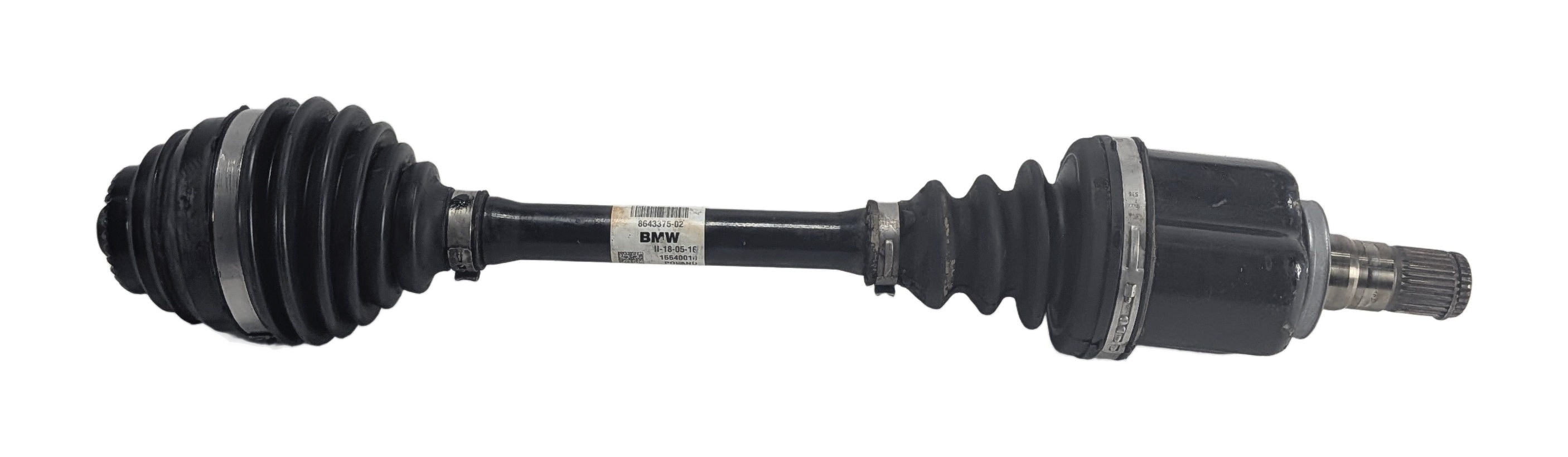 2016-2019 BMW X1 X2 (F39 F48) MINI CLUBMAN COUNTRYMAN FRONT LEFT AXLE SHAFT — exact item pictured