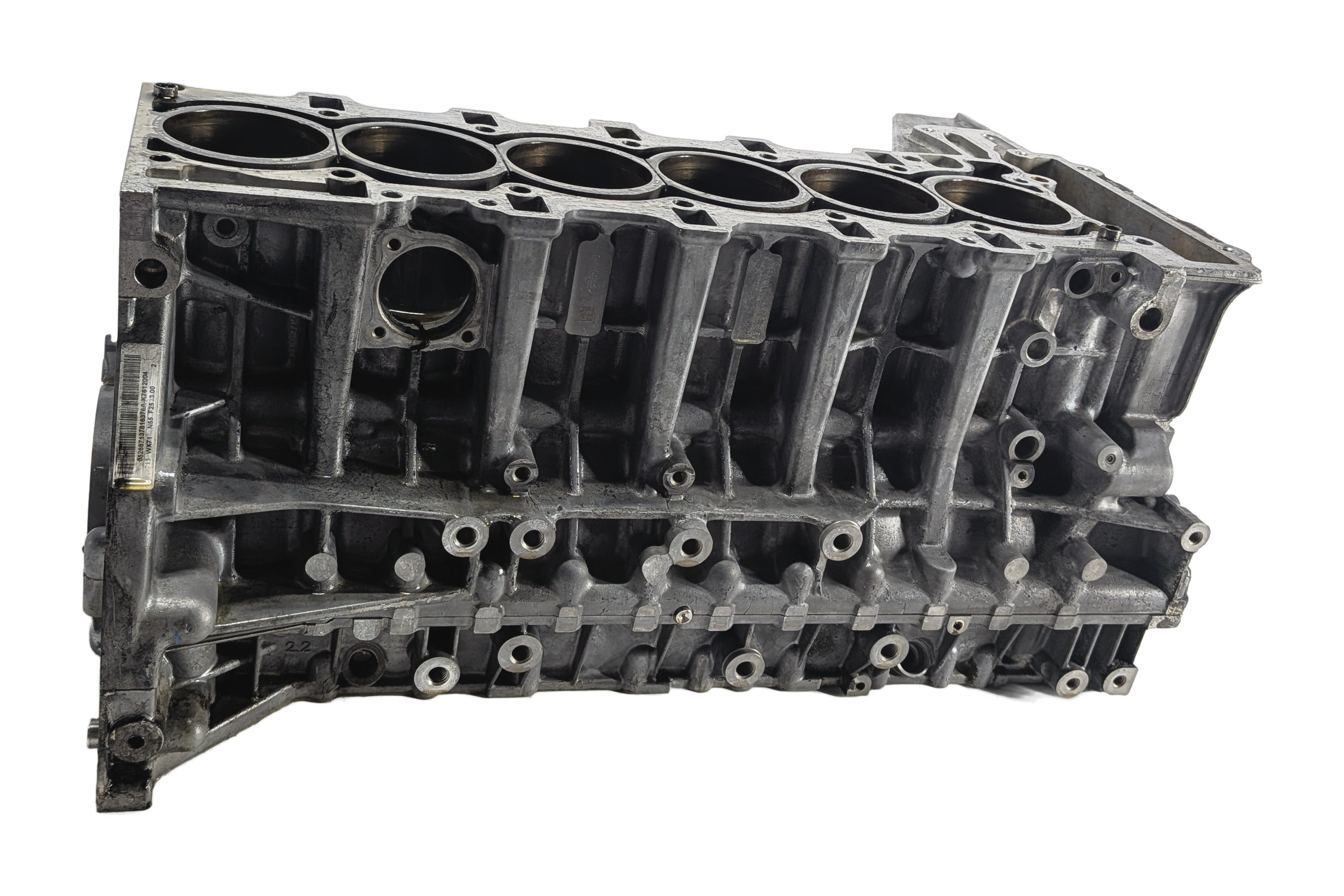 12-18 BMW 335i 535i 740i X1 X3 X4 X5 X6 3.0L N55 TURBO ENGINE CYLINDER BLOCK — exact item pictured