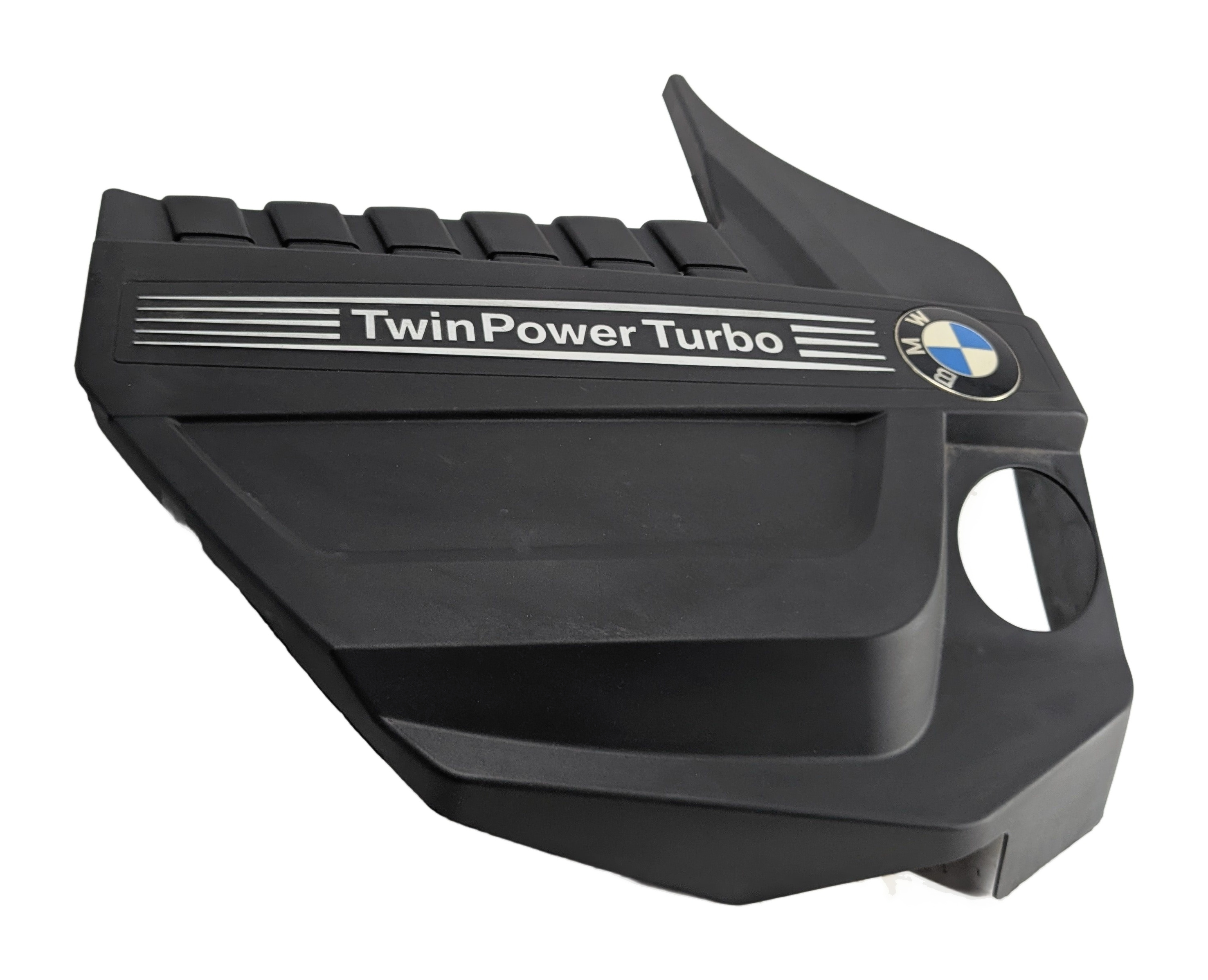 11-18 BMW 535i 640i 740i X3 X5 X6 (F10 F07 F01) 3.0L TURBO N55 ENGINE COVER TRIM — exact item pictured