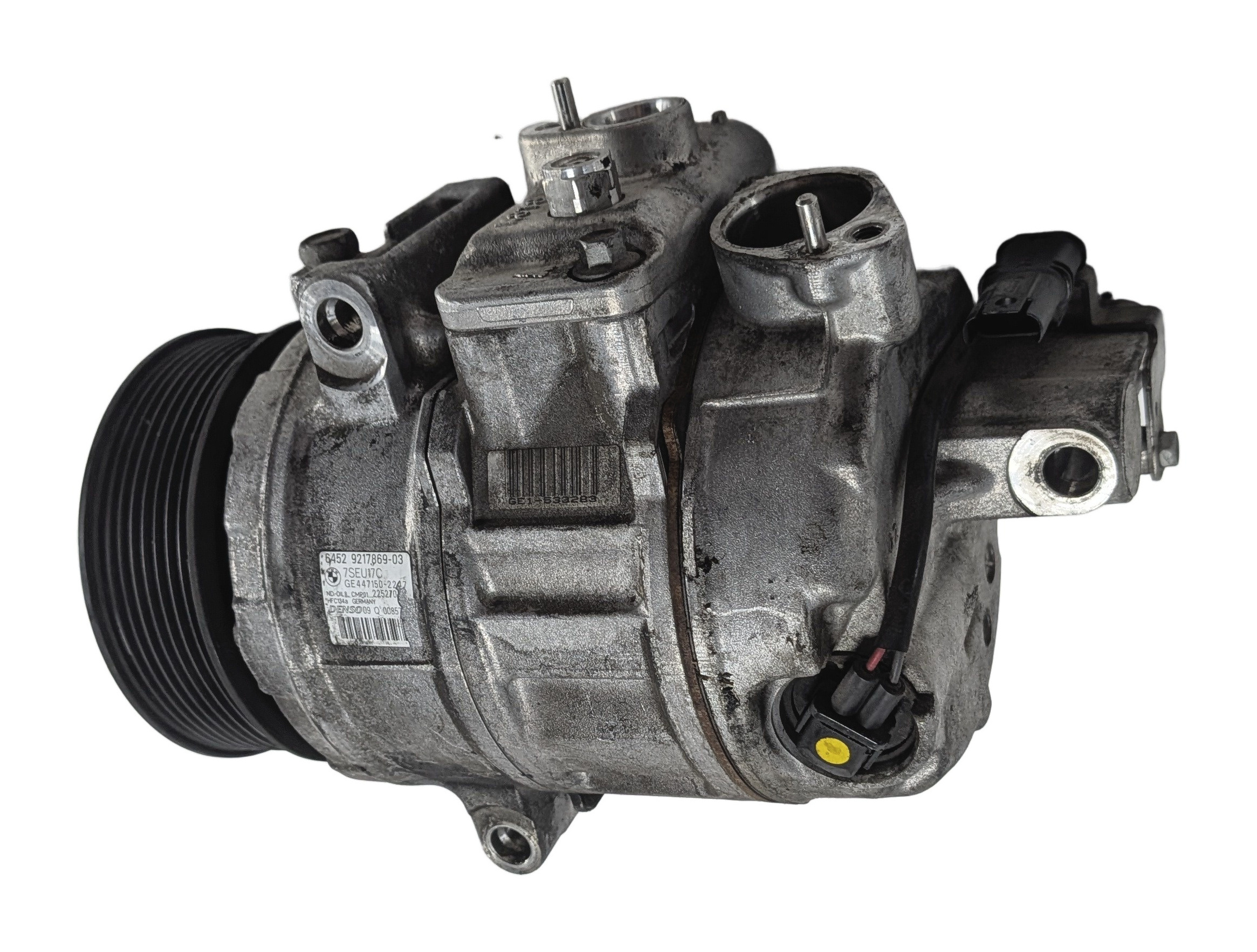 2011-2017 BMW X3 F25 15-16 X4 F26 3.0L TURBO N55 A/C AIR CONDITIONING COMPRESSOR — exact item pictured