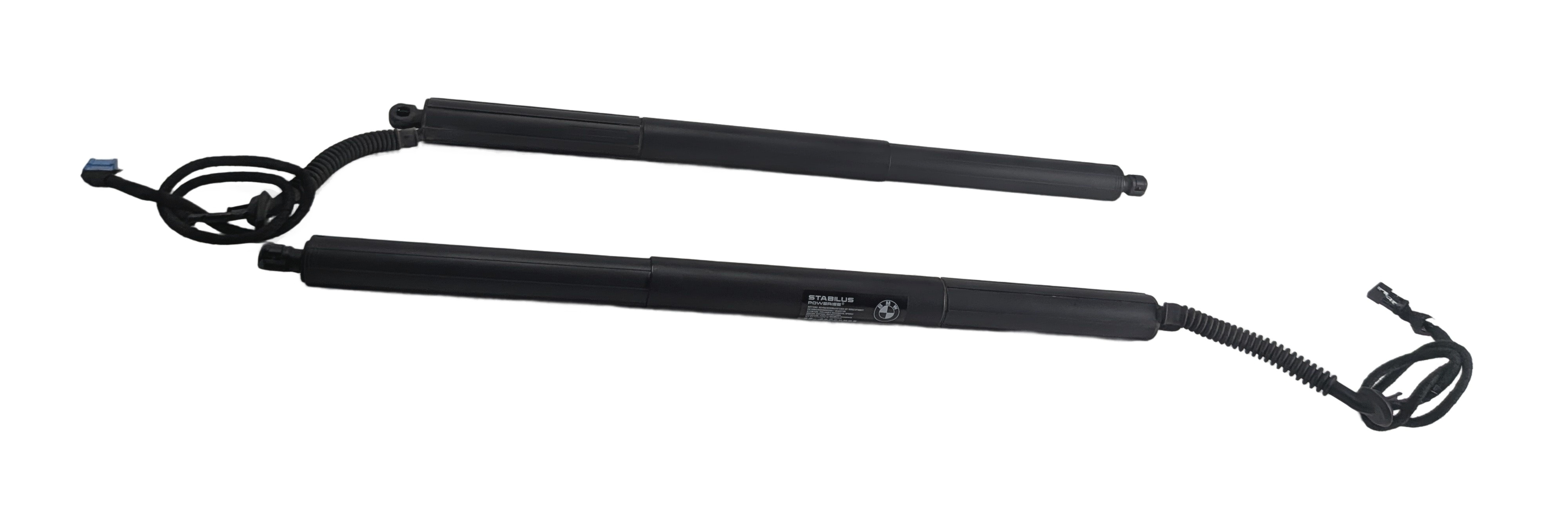 2011-2015 BMW X3 (F25) LEFT & RIGHT REAR TRUNK SHOCK STRUT SET 2 (ELECTRIC) — exact item pictured