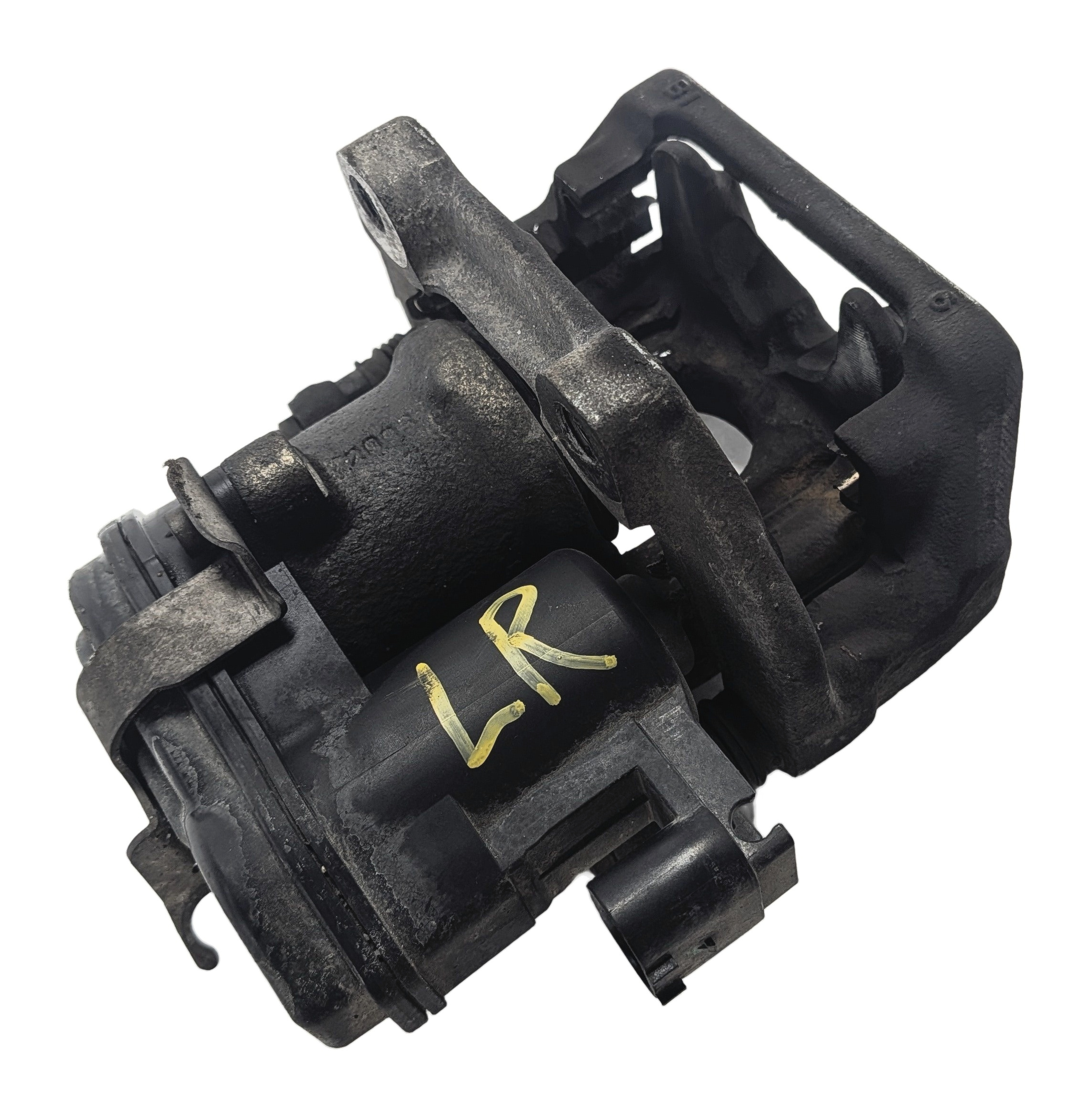 2011-2018 BMW X3 X4 (F25 F26) REAR LEFT DRIVER DISC BRAKE CALIPER w/ ACTUATOR — exact item pictured