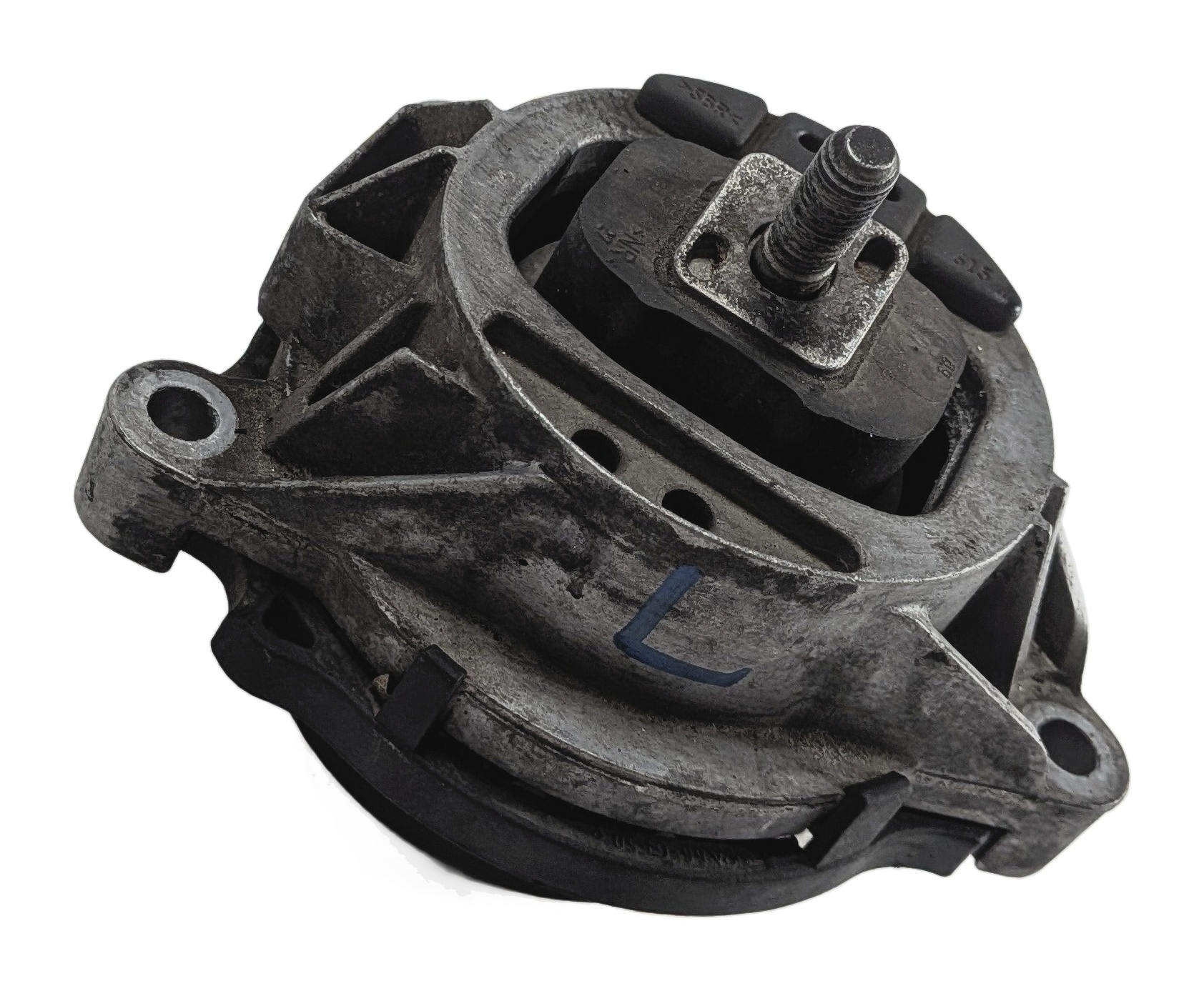 2014 BMW X3 (F25) 3.0L (N55) ENGINE LEFT MOTOR SUPPORT MOUNT w/BRACKET — exact item pictured