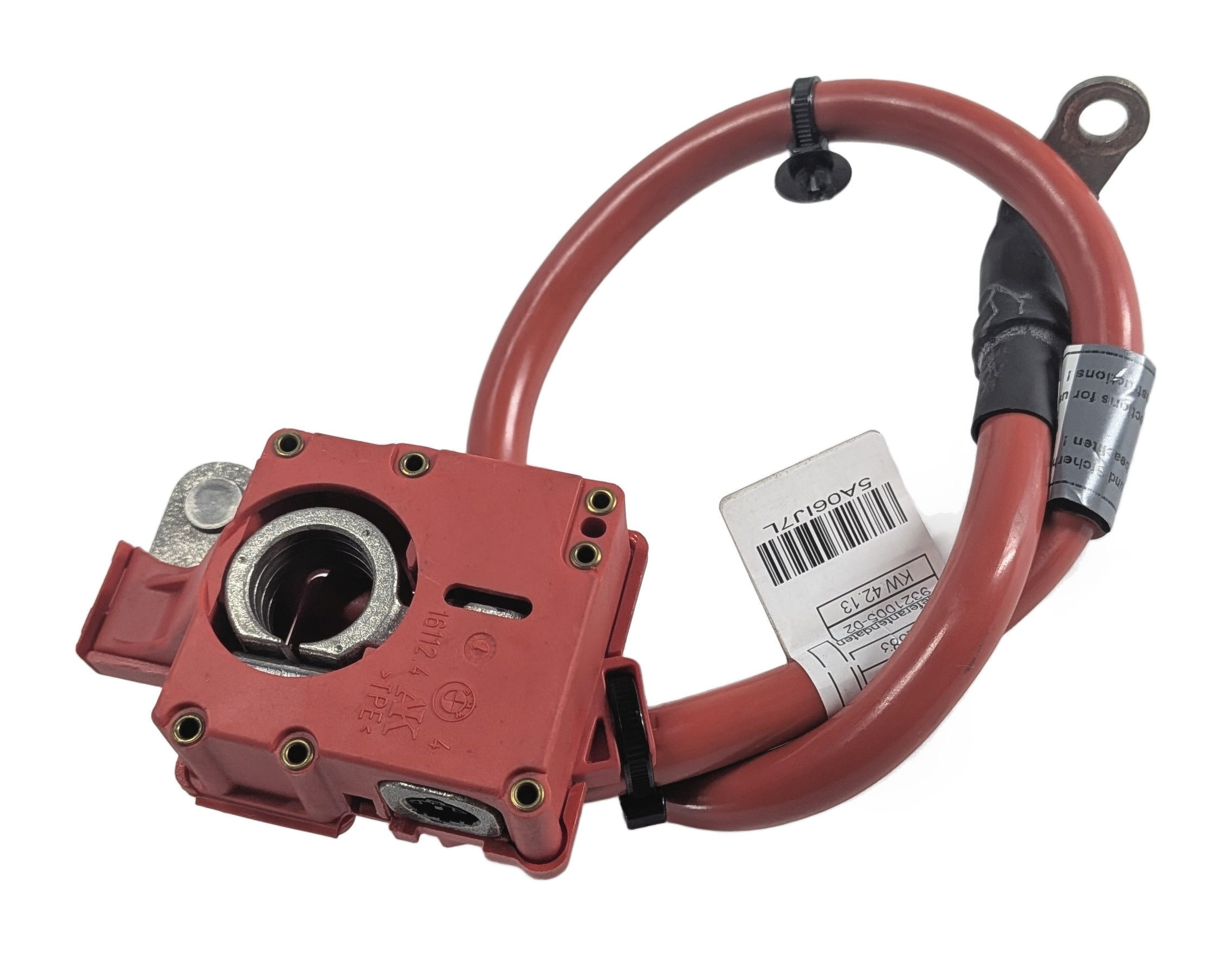 2014 BMW X3 (F25) 3.0L POSITIVE PLUS BATTERY CABLE w/ SAFETY TERMINAL — exact item pictured