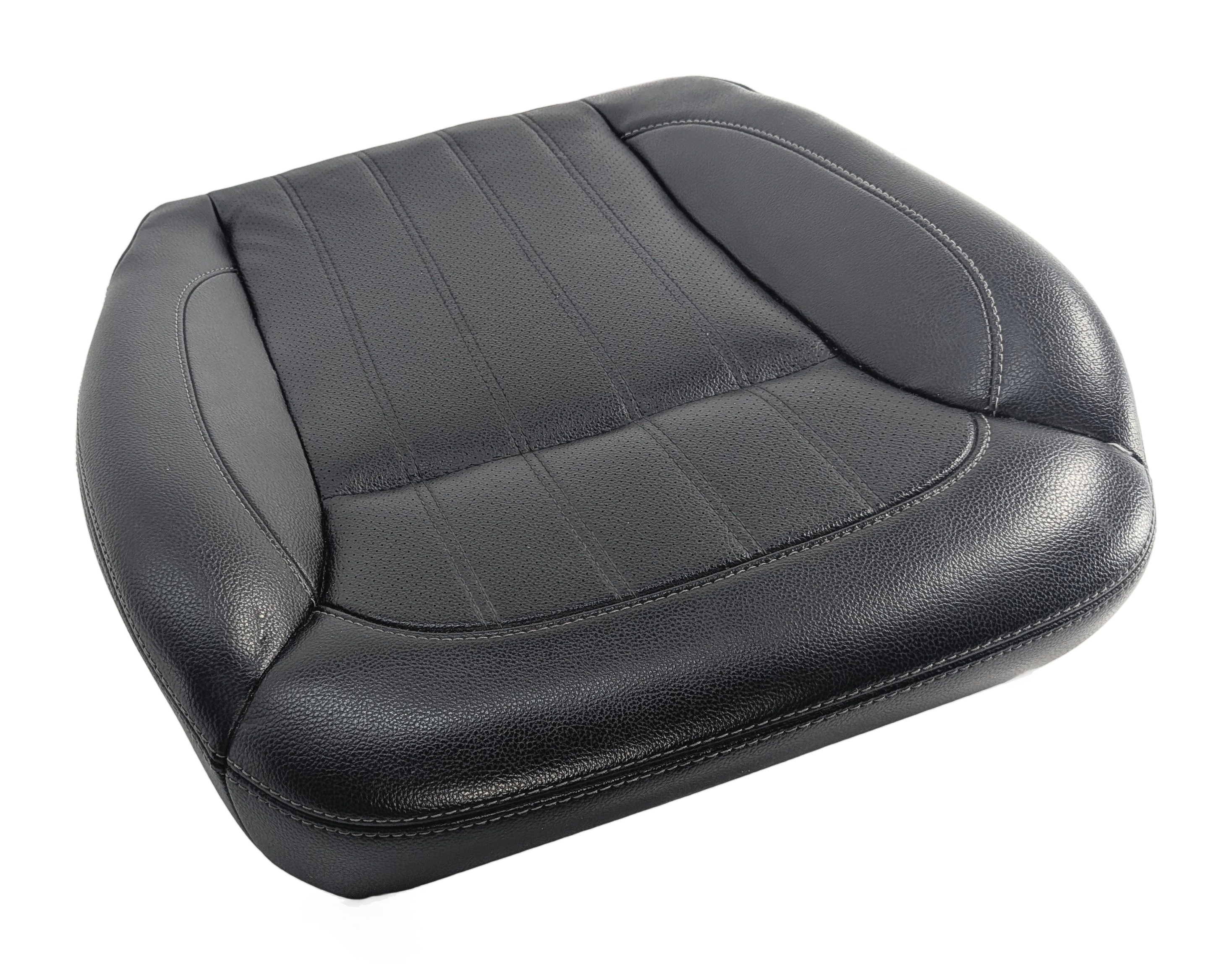 2013 MERCEDES GL450 (X166) FRONT LEFT DRIVER SEAT BOTTOM CUSHION HEATED (Black) — exact item pictured