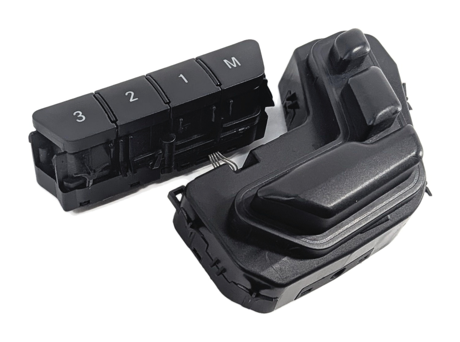 2013 MERCEDES GL450 (X166) FRONT RIGHT PASSENGER SEAT ADJUST SWITCH w/MEMORY — exact item pictured