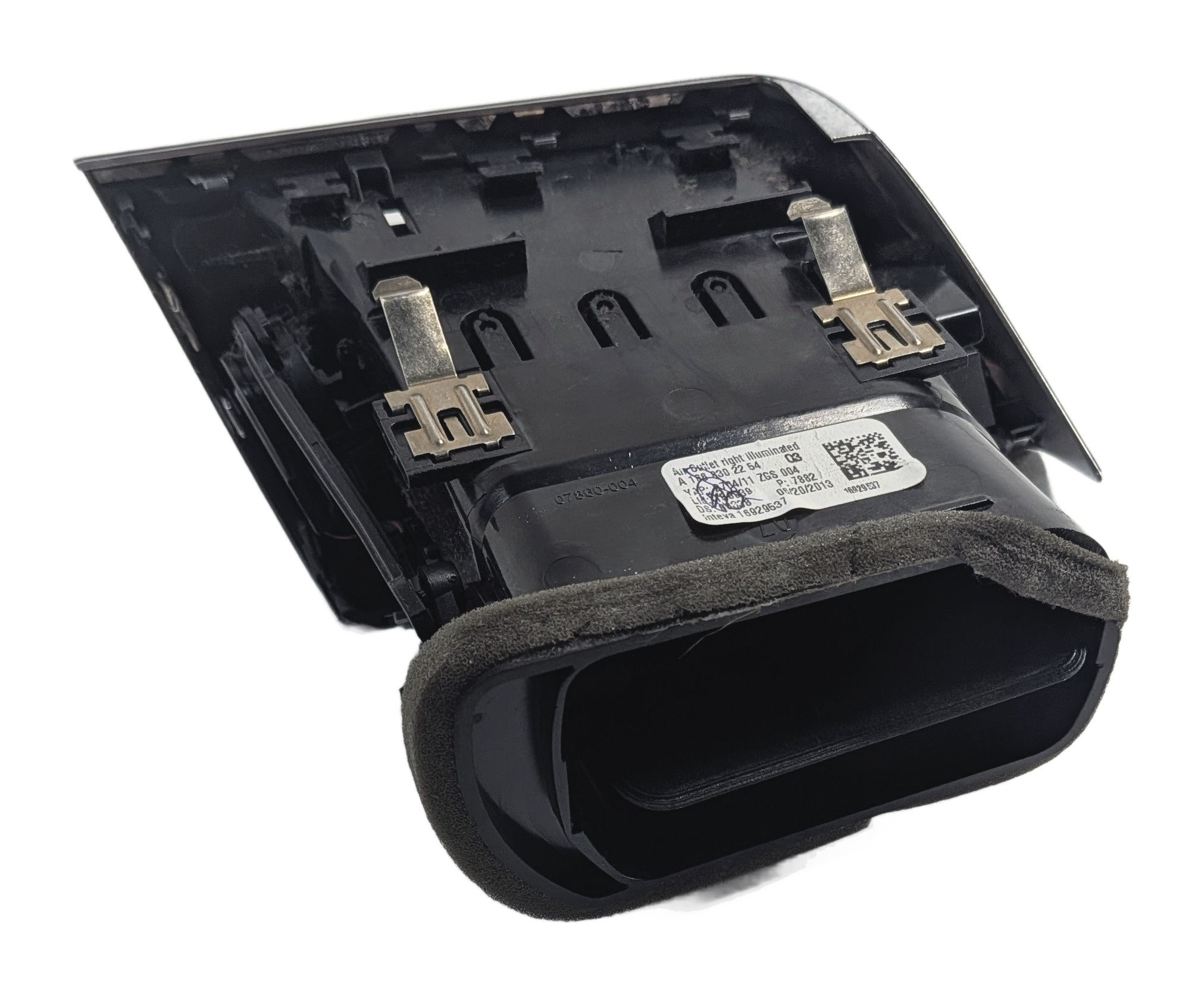 2013 MERCEDES GL450 (X166) FRONT RIGHT DASH HEAT AIR AC VENT (Black) — exact item pictured