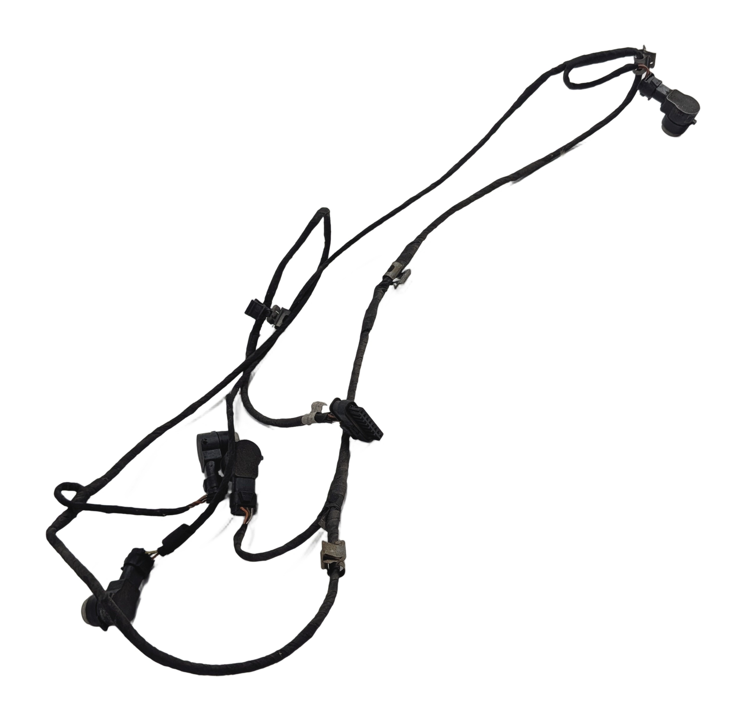 2013 MERCEDES GL450 (X166) REAR PARK ASSIST PDC SENSORS w/HARNESS (White) — exact item pictured