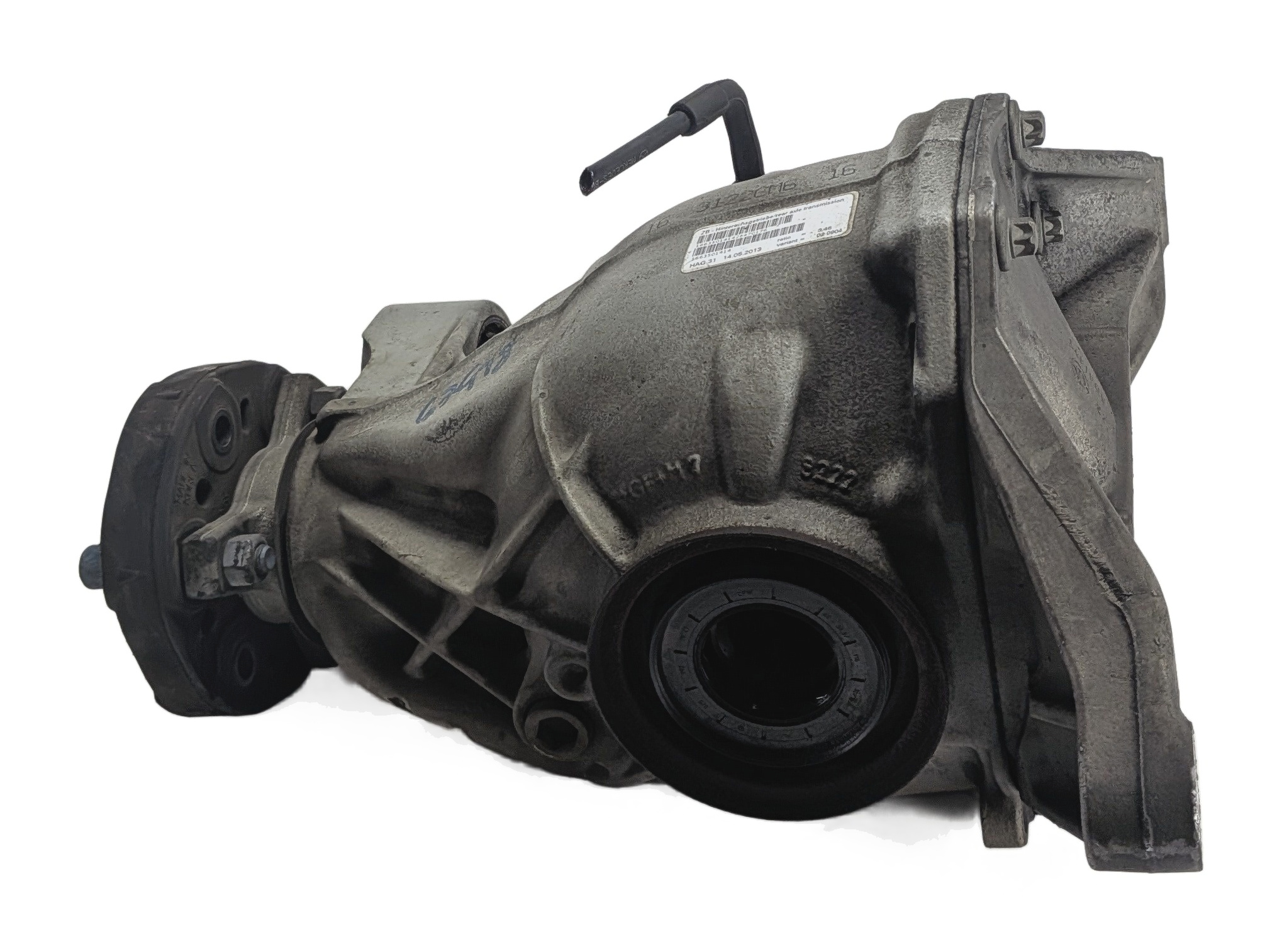 2012-2018 MERCEDES GL ML (W166 X166) REAR DIFFERENTIAL GEAR CARRIER 3.46 RATIO — exact item pictured