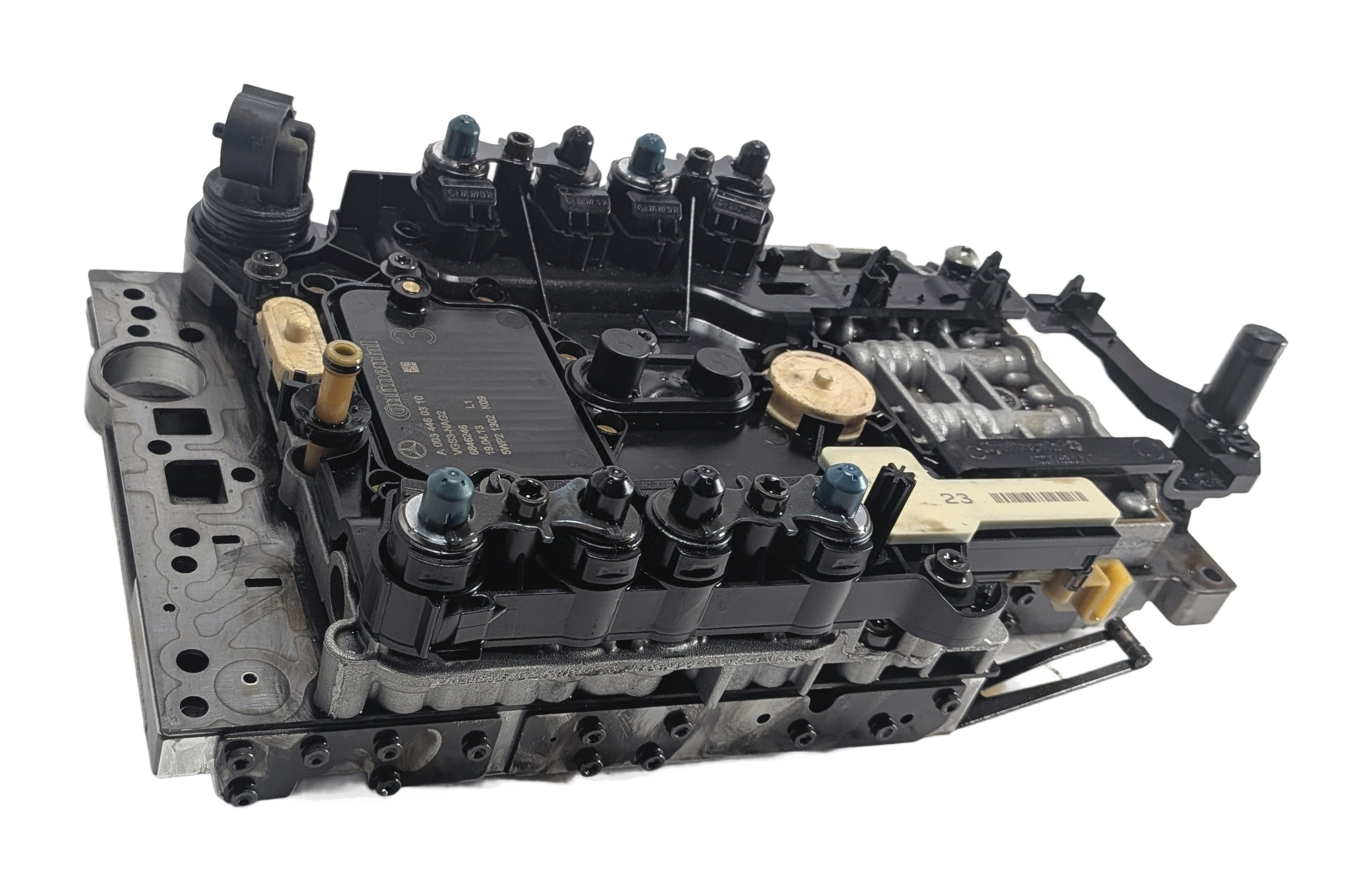 13 MERCEDES GL ML W166 X166 722.9 AUTO TRANSMISSION VALVE BODY w/CONDUCTOR PLATE — exact item pictured