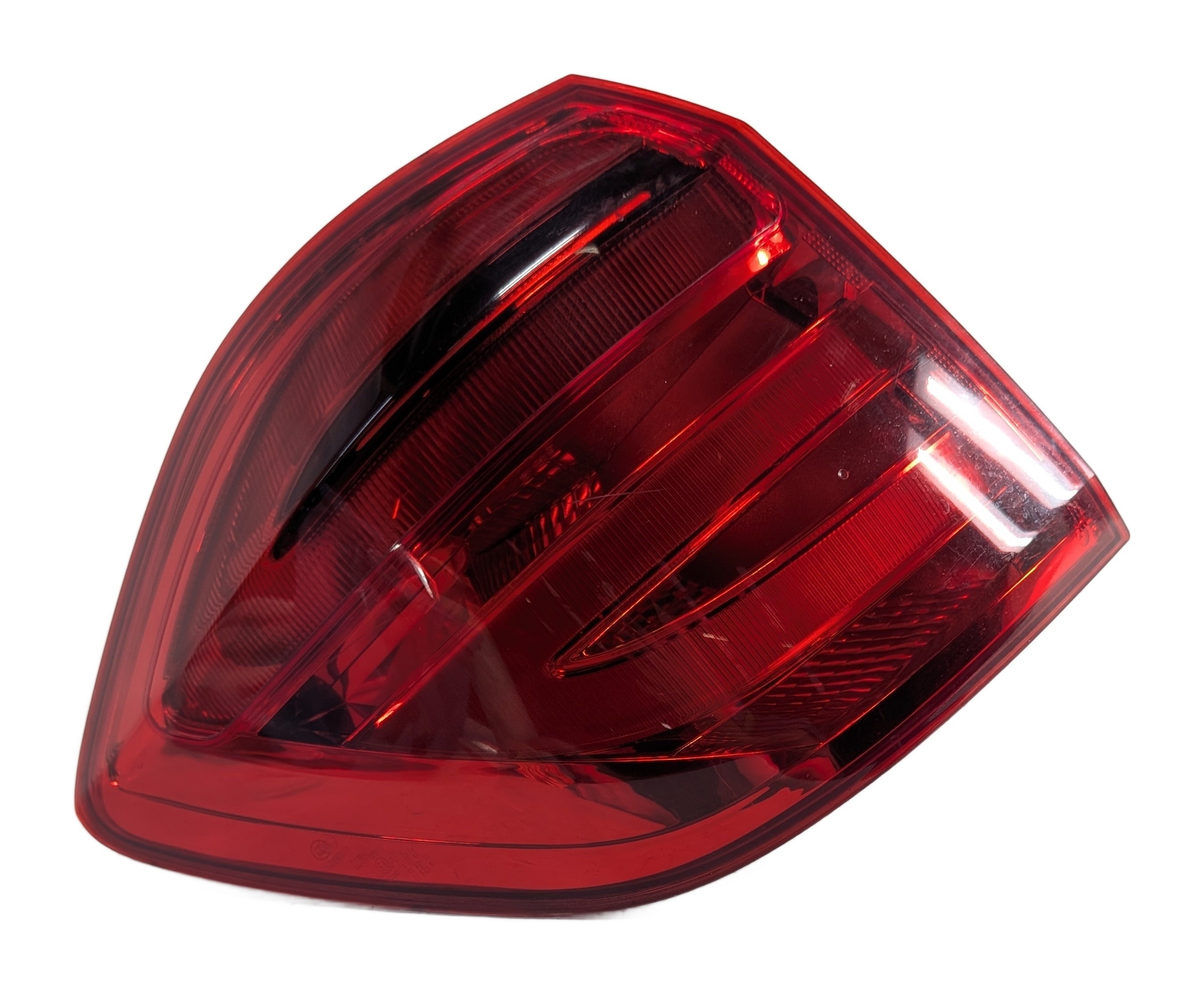 13-16 MERCEDES GL (X166) REAR LEFT DRIVER OUTER TAILLIGHT BRAKE LIGHT LAMP — exact item pictured