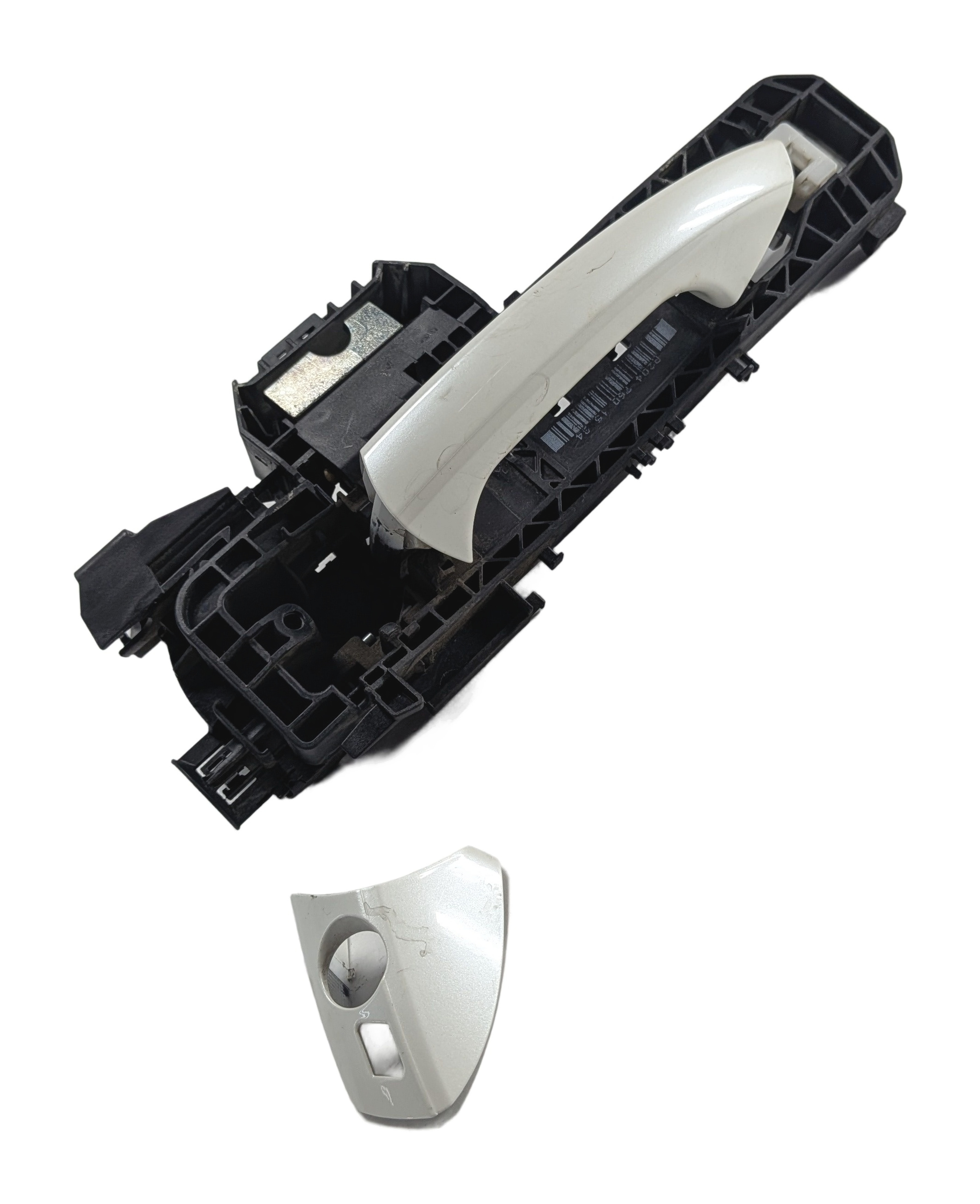 11-19 MERCEDES E300 E350 E550 GL350 GL450 GL550 DRIVER DOOR HANDLE (White) — exact item pictured