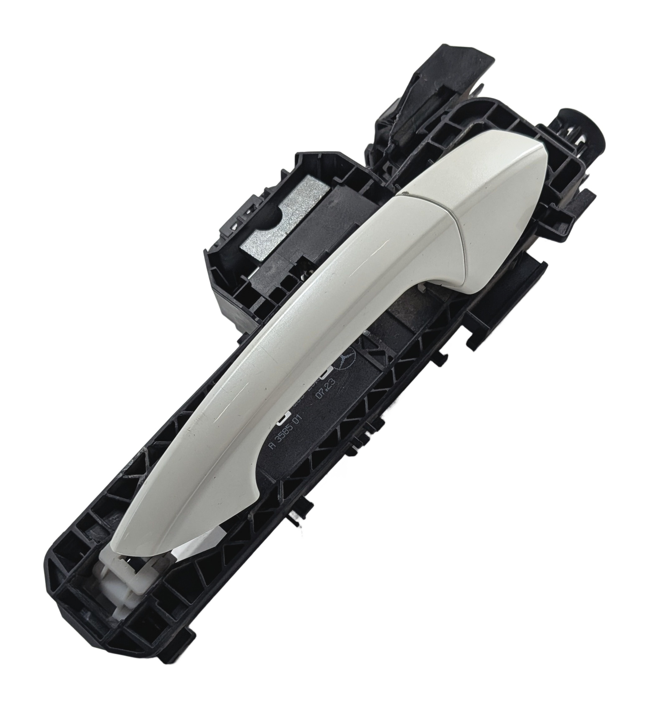 08-17 MERCEDES C E GL ML (W204 W212 W166 X166) FRONT RIGHT DOOR HANDLE (White) — exact item pictured