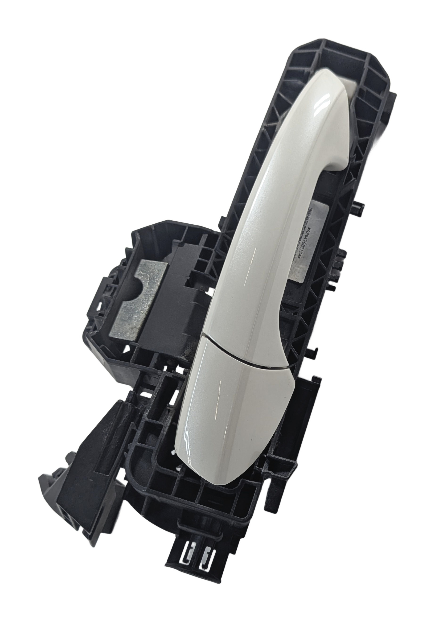 08-17 MERCEDES C E GL GLK ML (W204 W212 W166 X166) LEFT REAR DOOR HANDLE (White) — exact item pictured
