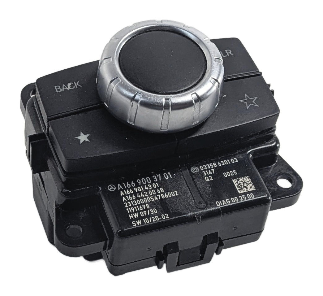 2012-2013 MERCEDES G550 GL350 GL450 GL550 ML350 ML550 (W166 X166) RADIO GPS KNOB — exact item pictured
