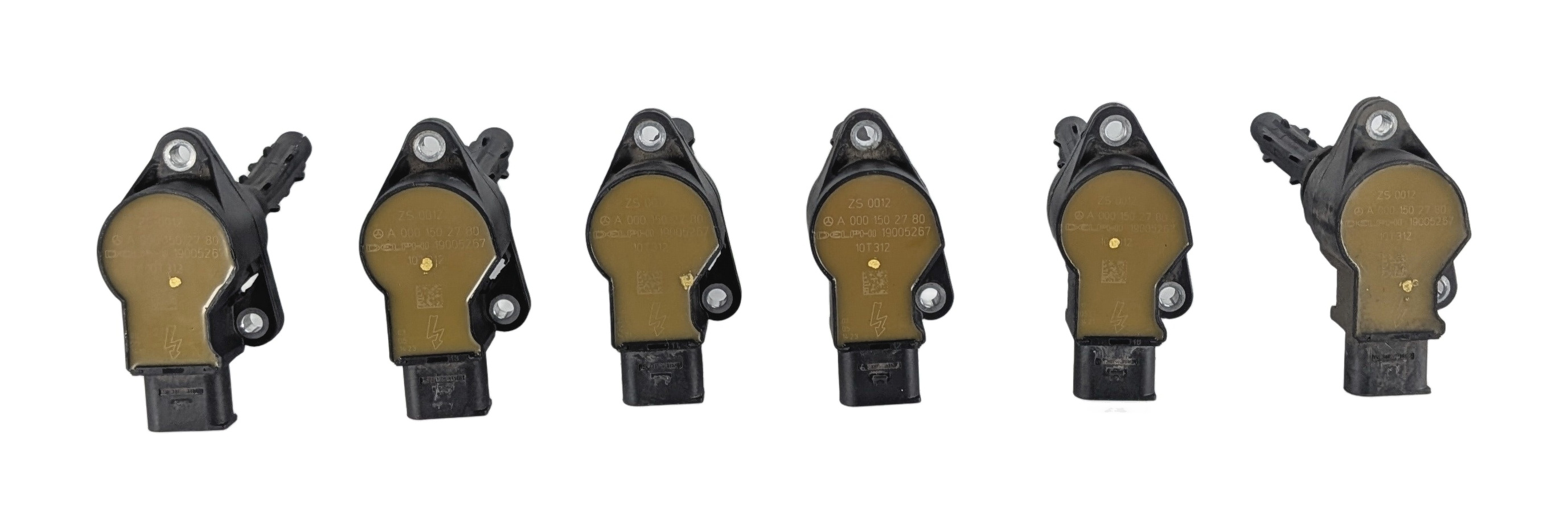 06-12 MERCEDES C E G GL ML SL S SLK W204 W212 W164 X164 W221 IGNITION COIL SET/6 — exact item pictured