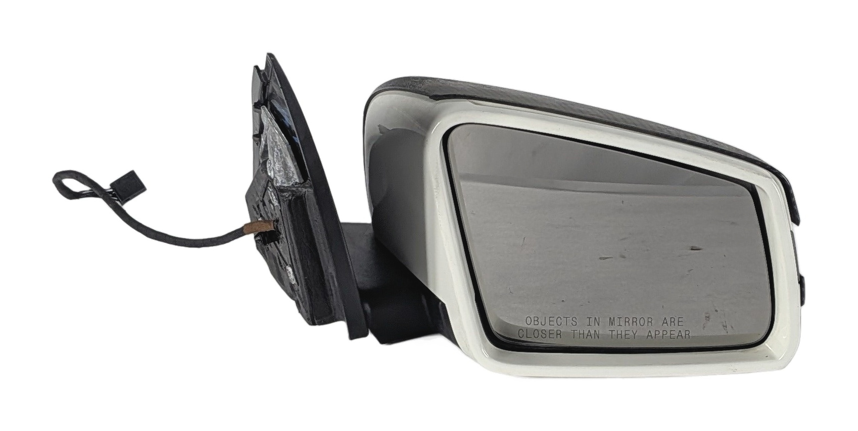 2010-2011 MERCEDES C250 C300 (W204) RIGHT FRONT PASSENGER DOOR MIRROR (White) — exact item pictured