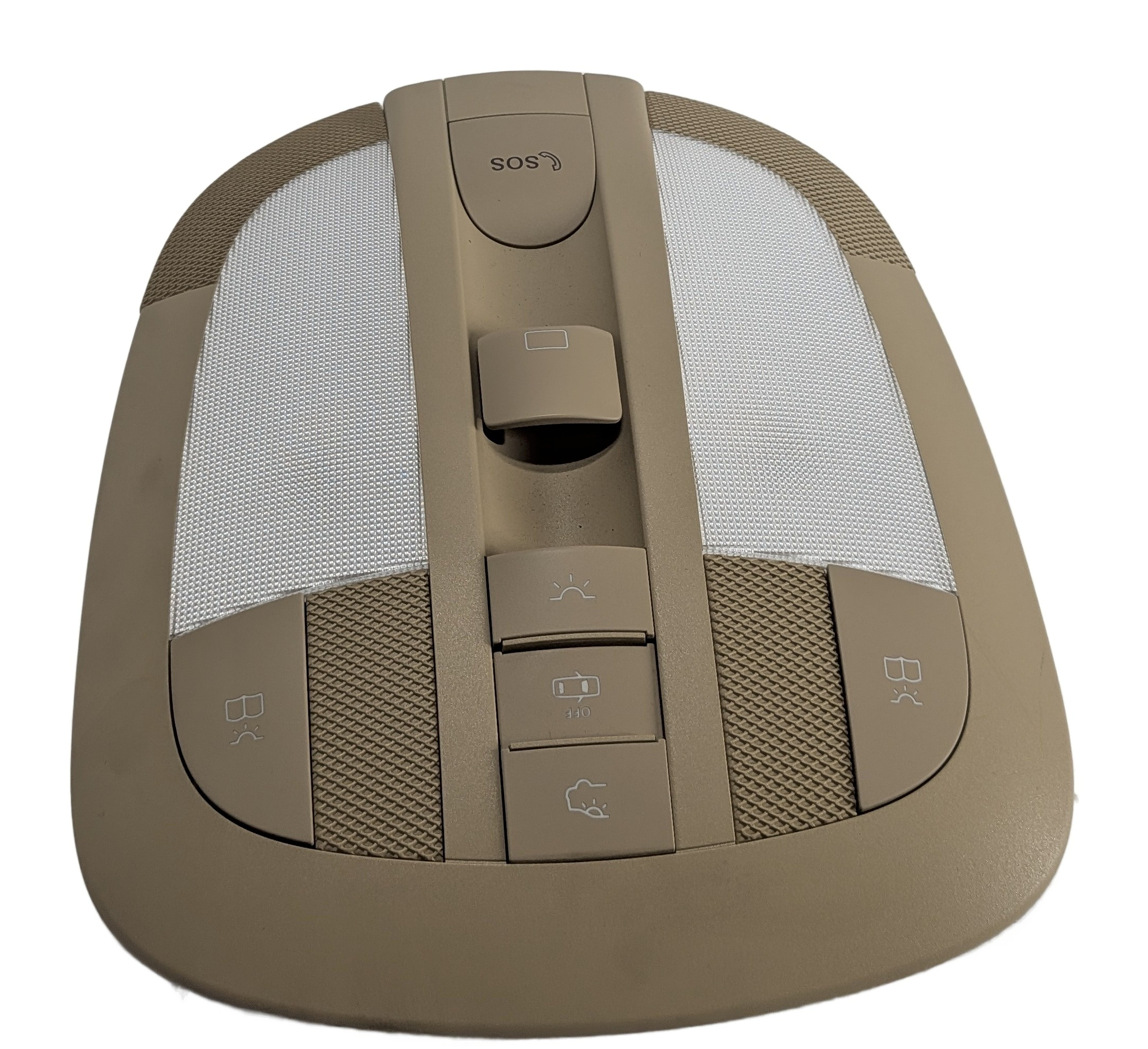 2010 MERCEDES GL450 (X164) FRONT ROOF DOME MAP READING COURTESY LIGHT (Brown) — exact item pictured