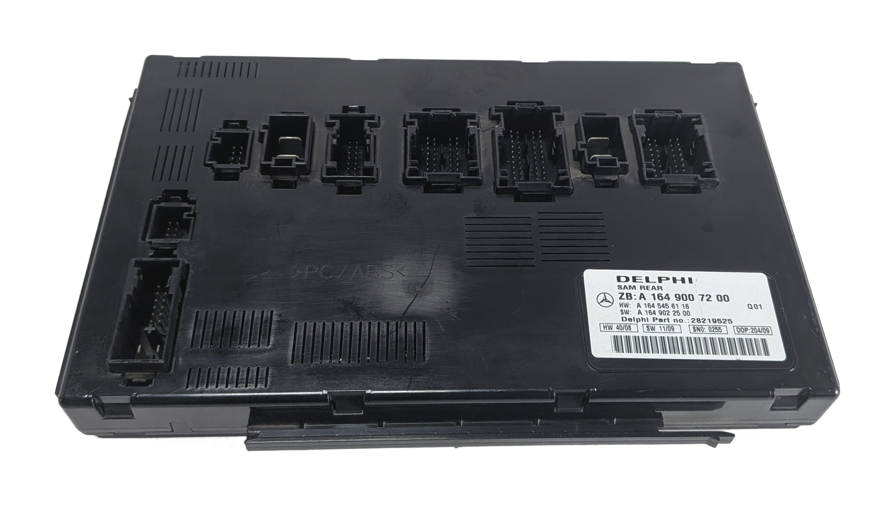 2010 MERCEDES GL450 (X164) 4.6L REAR SIGNAL ACQUISITION SAM CONTROL MODULE — exact item pictured