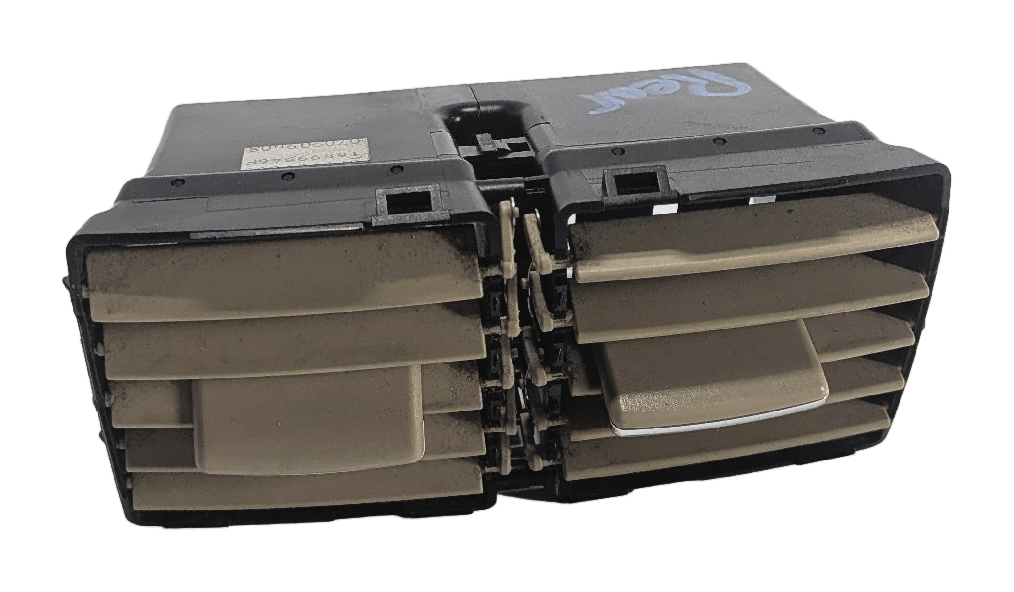 2010 MERCEDES GL450 (X164) REAR CENTER CONSOLE HEAT AIR AC VENT (Brown) — exact item pictured