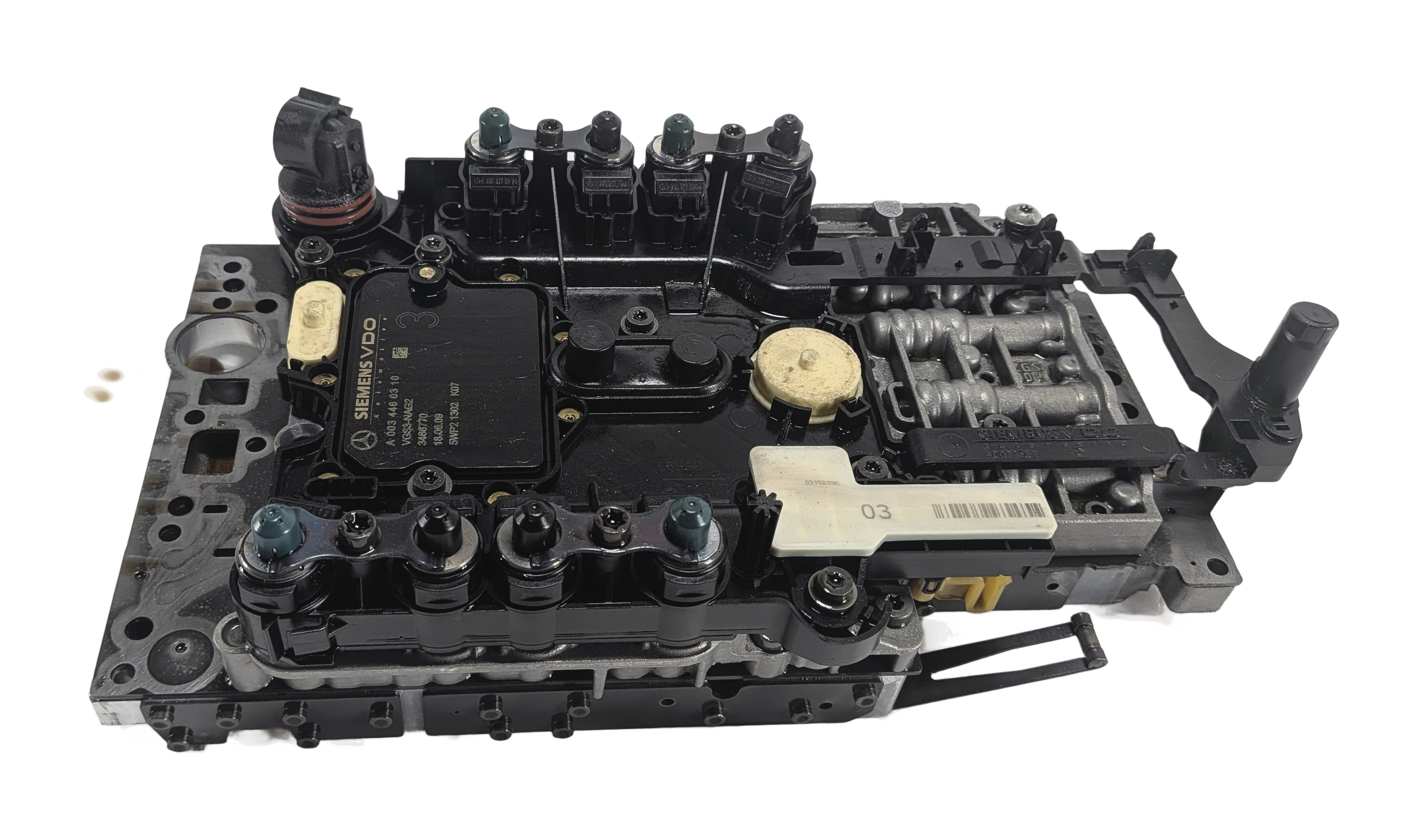 10-11 MB GL450 GL550 ML550 (X164 W164) 722.9 TRANSMISSION VALVE BODY w/ PLATE — exact item pictured