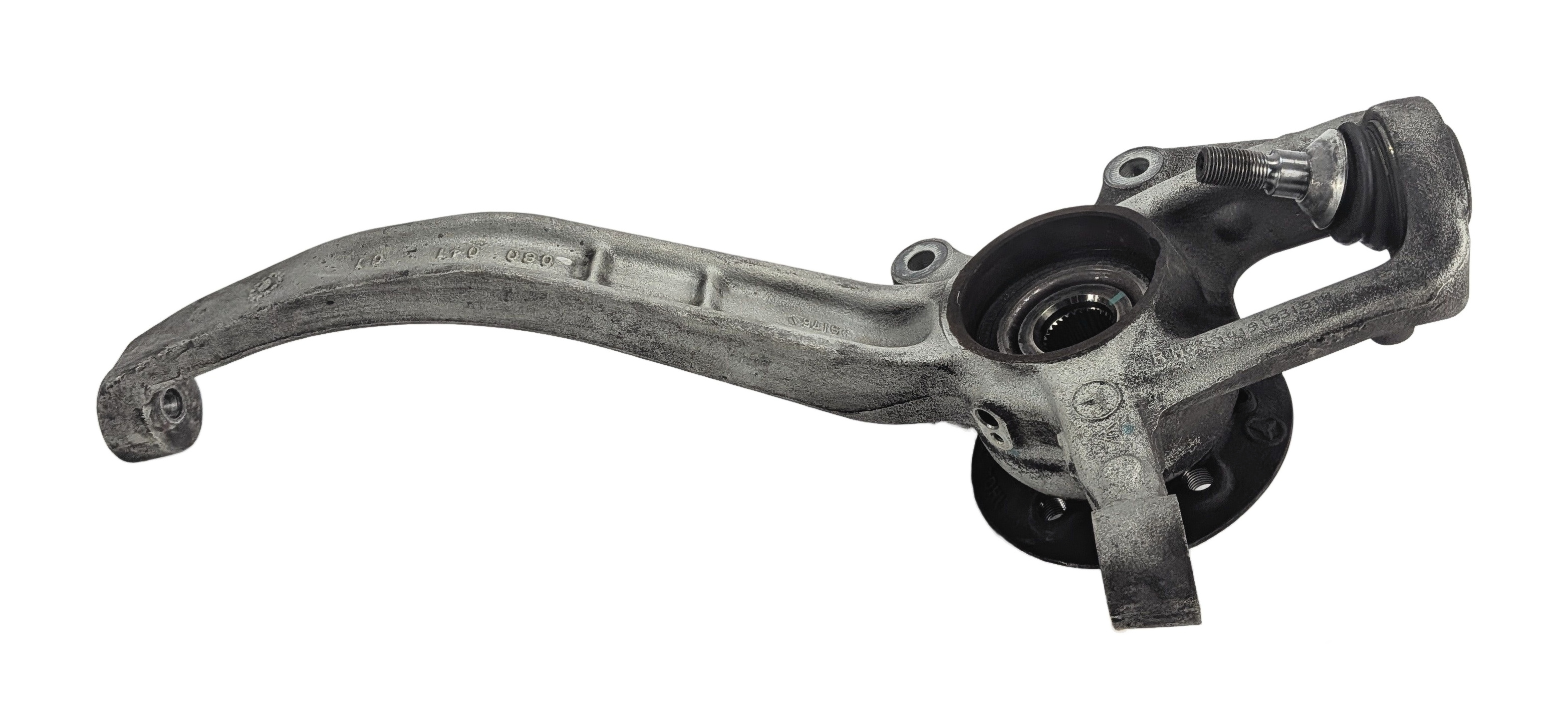 09-12 MERCEDES GL320 GL350 GL450 GL550 (X164) RIGHT FRONT SPINDLE KNUCKLE HUB — exact item pictured