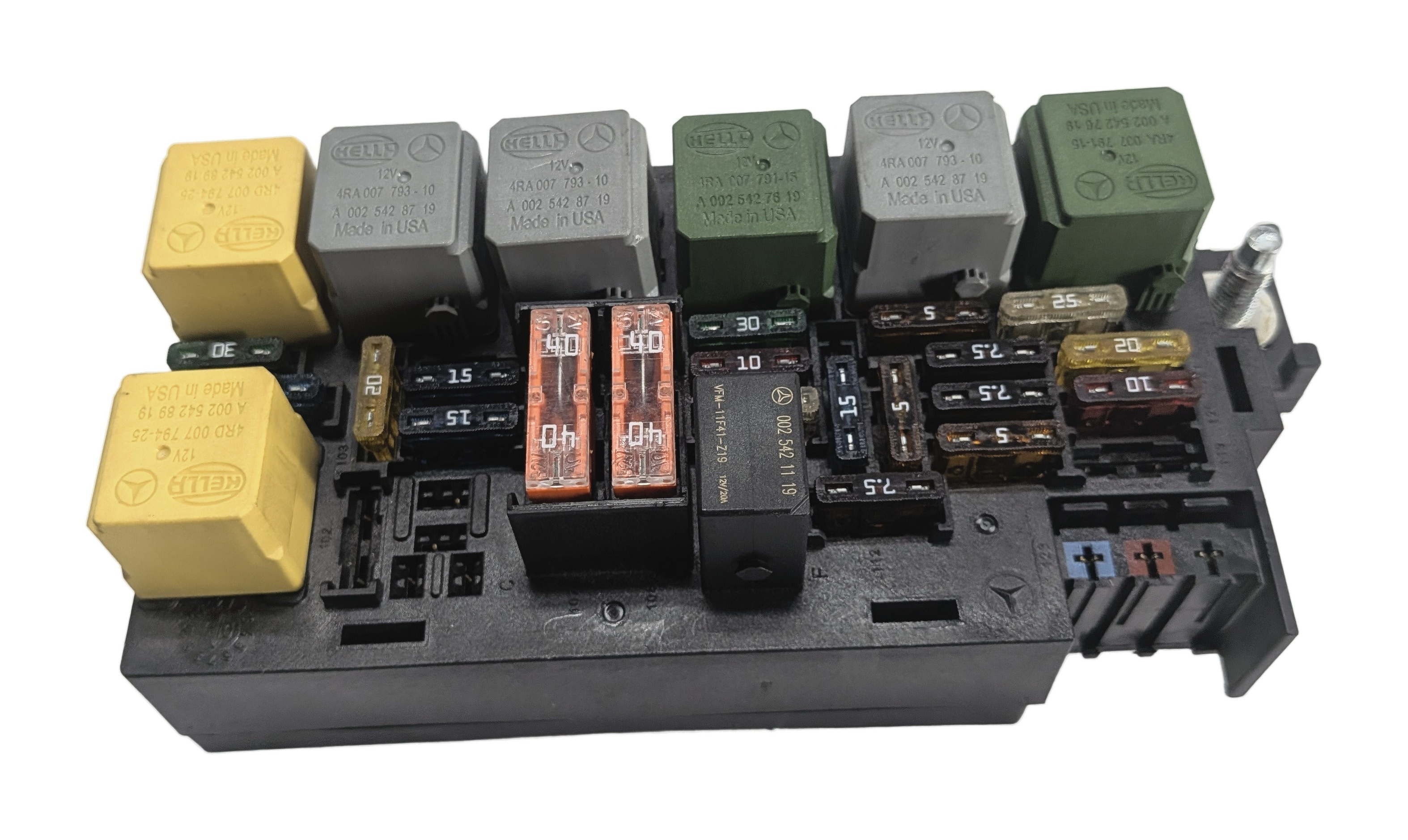 08-13 MERCEDES GL320 GL350 GL450 GL550 ML350 (W251 X164 W164) ENGINE FUSE BOX — exact item pictured