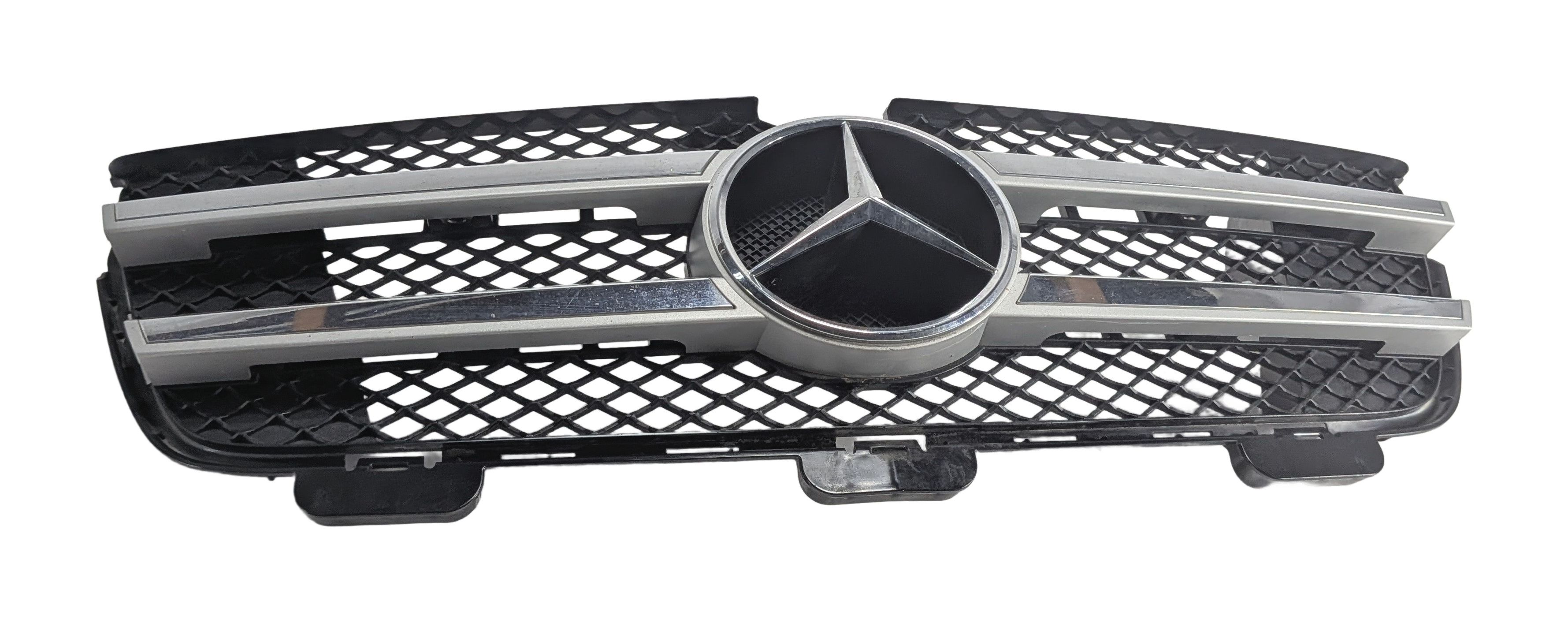 2010-2012 MERCEDES GL350 GL450 (X164) UPPER HOOD GRILLE AIR VENT TRIM — exact item pictured
