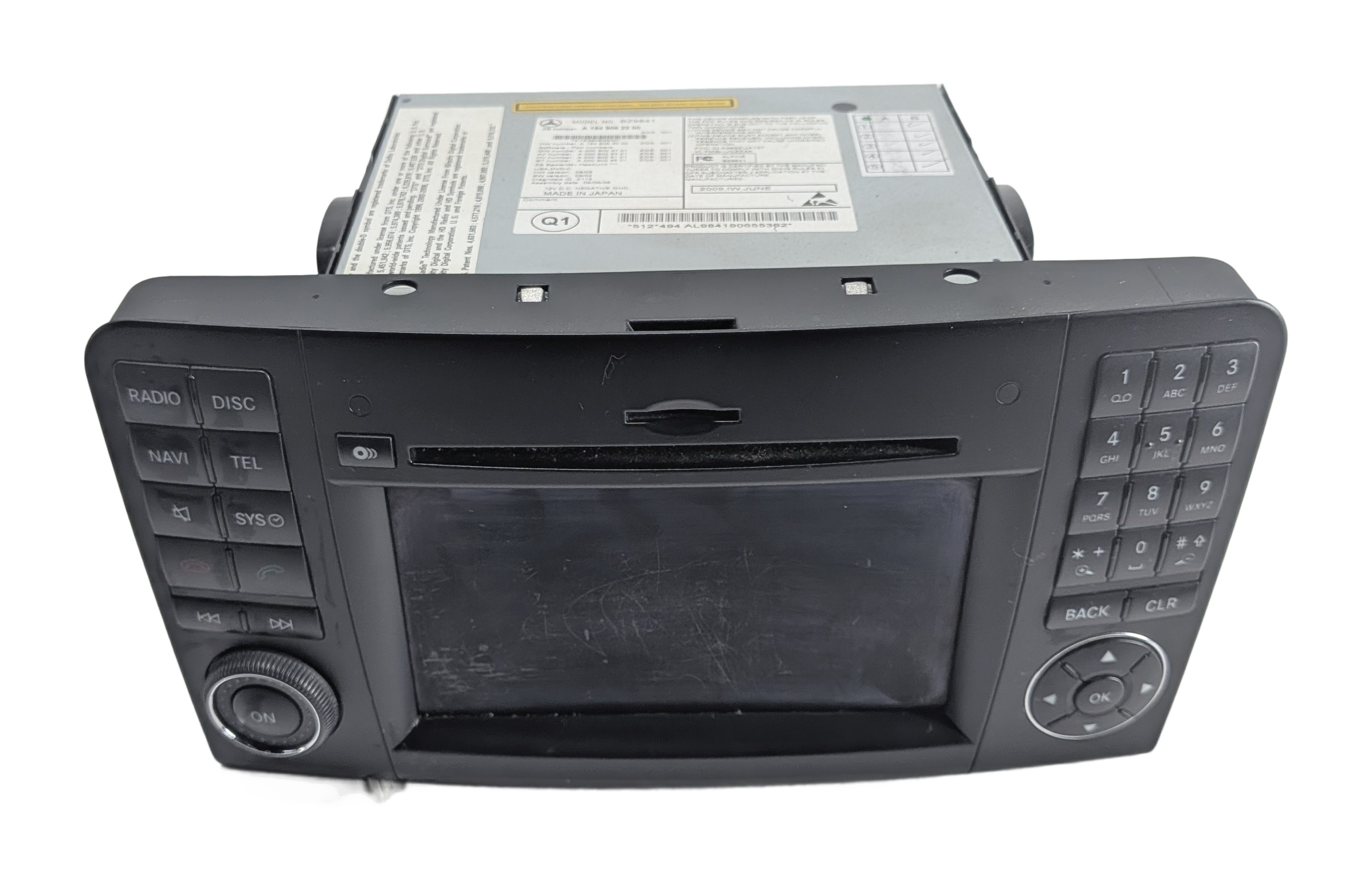 2010-2012 MERCEDES GL ML CLASS (W164 X164) RADIO CD NAVIGATION STEREO RECEIVER — exact item pictured