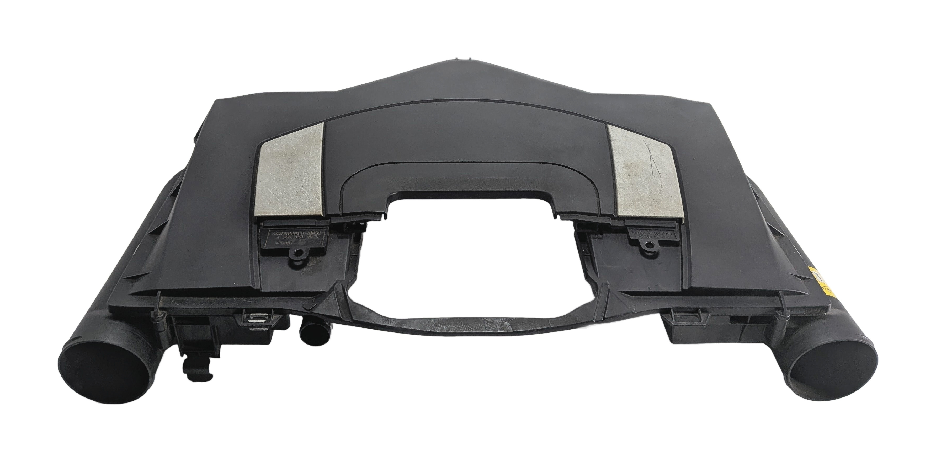 07-12 MERCEDES GL450 X164 4.6L M273 AIR CLEANER FILTER BOX COVER w/INTAKE DUCTS — exact item pictured