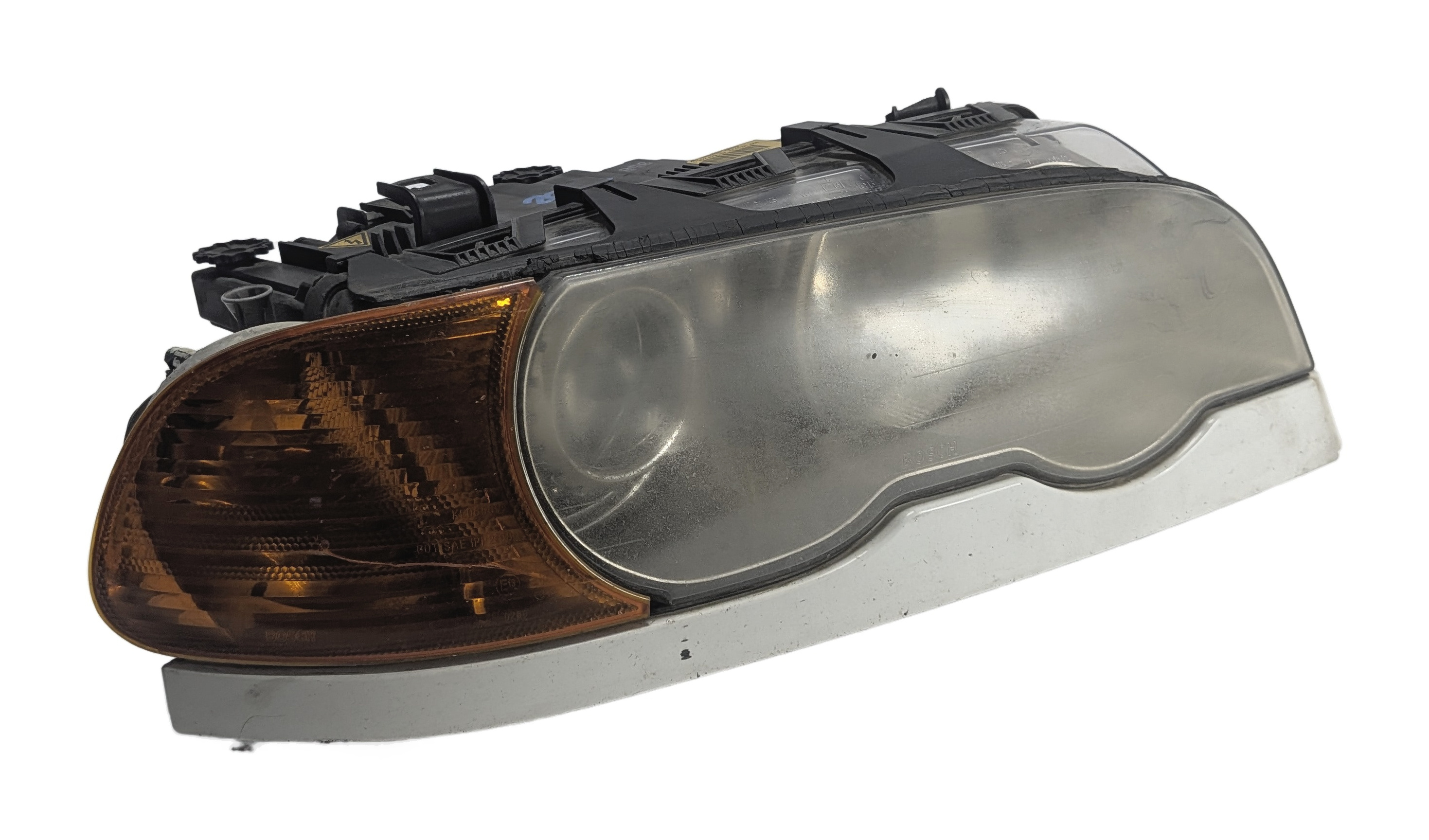 2002-2003 BMW 330Ci (E46) FRONT RIGHT XENON HID HEADLIGHT TITANIUM w/BALLAST — exact item pictured