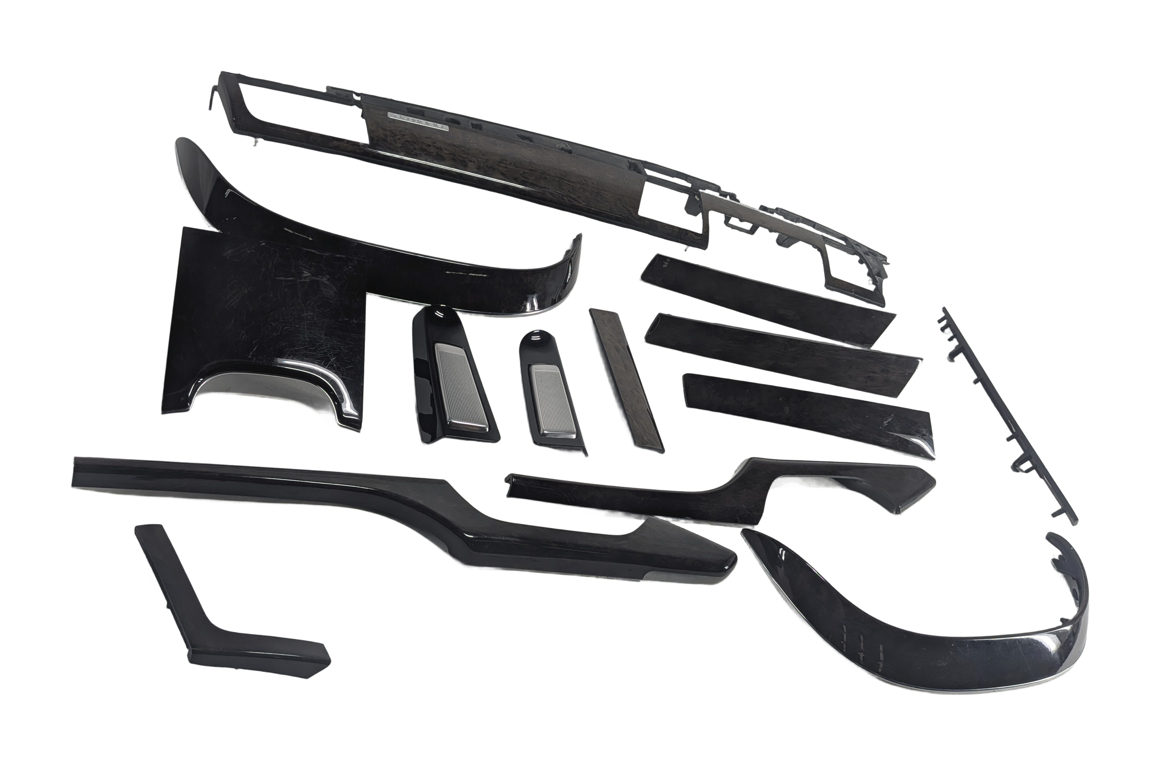 2011 AUDI A8 (D4 4H) INTERIOR DOOR DASH CENTER CONSOLE TRIM SET/14 (Vavona) — exact item pictured