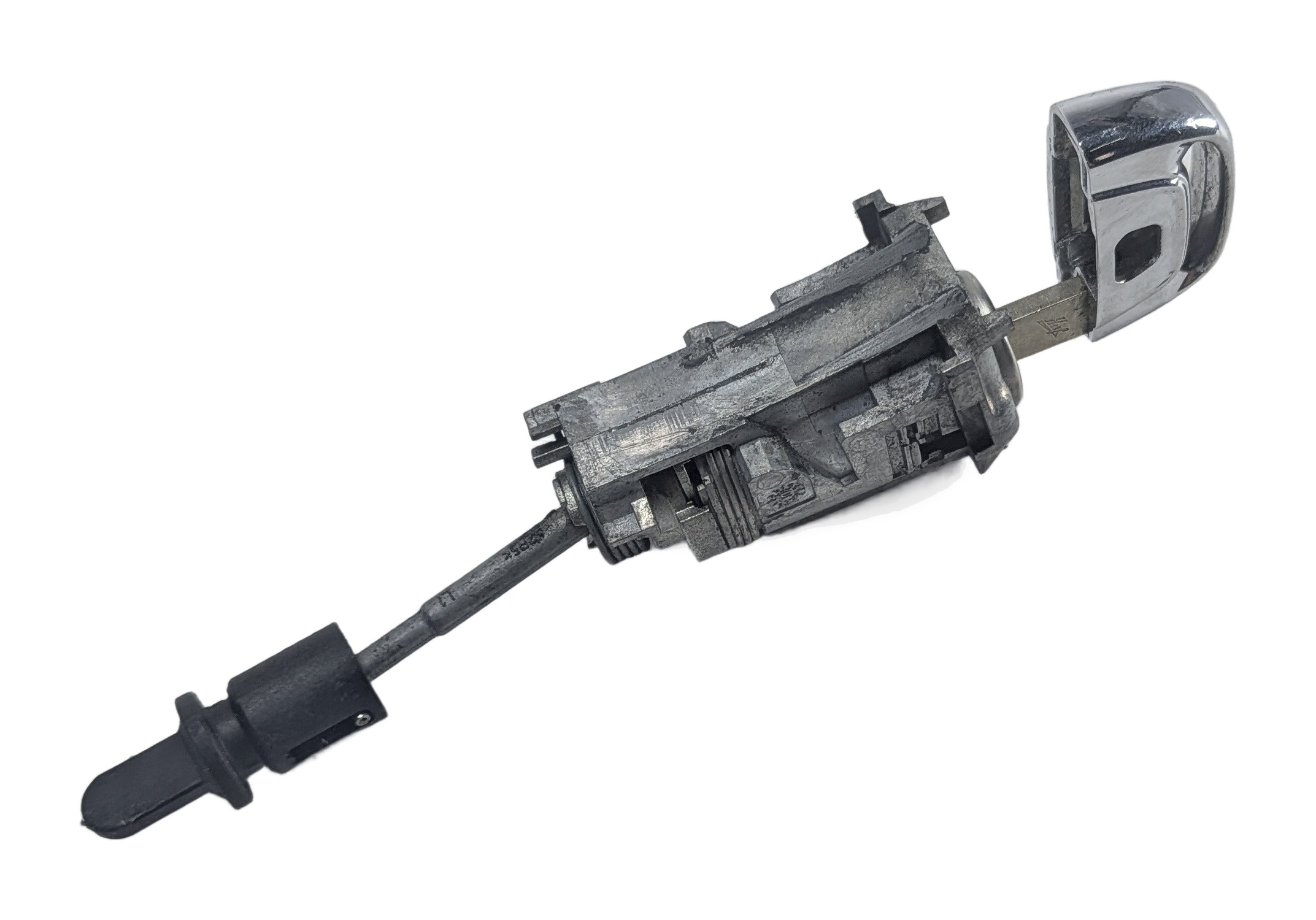 2011 AUDI A8 (D4 4H) FRONT LEFT DRIVER DOOR LOCK CYLINDER TUMBLER w/KEY — exact item pictured