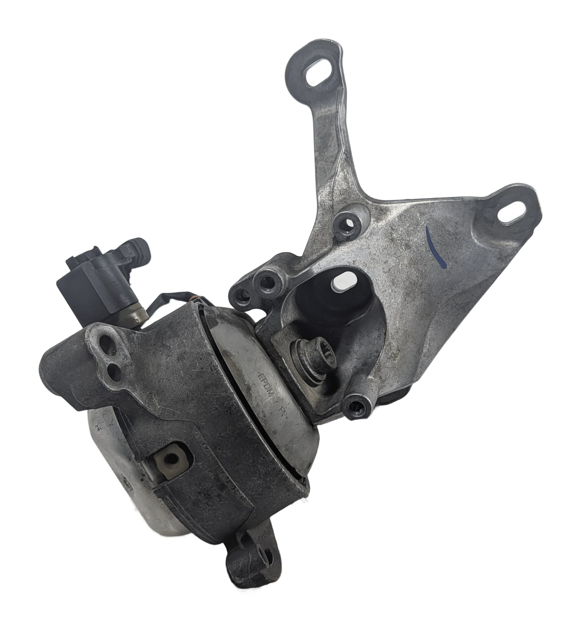 2011 AUDI A8 (D4 4H) LEFT TRANSMISSION SUPPORT MOUNT w/BRACKET — exact item pictured