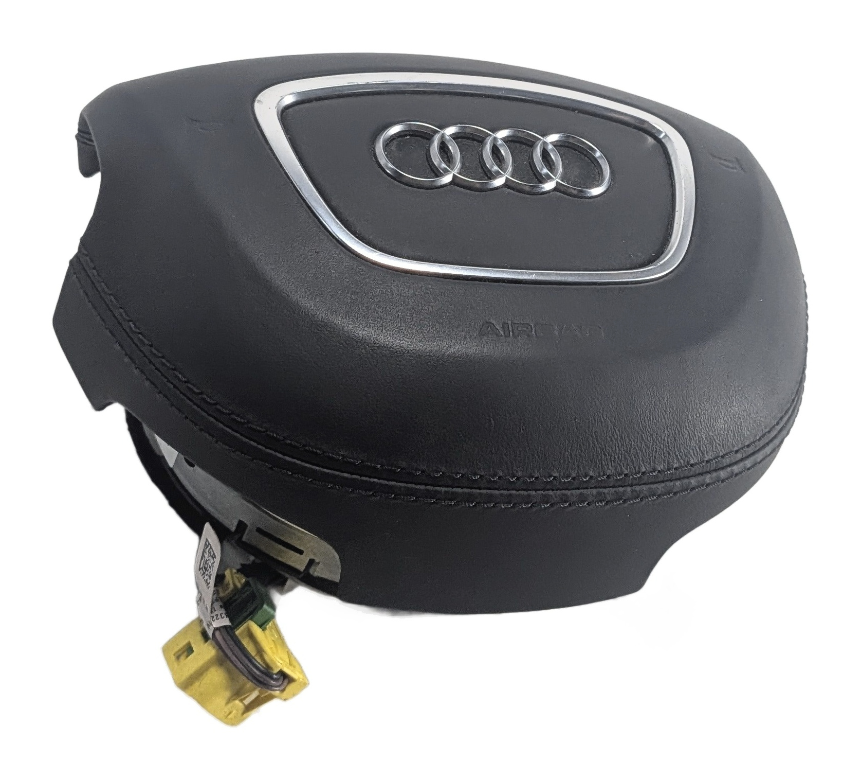 2011-2012 AUDI A8 (D4 4H) STEERING WHEEL AIRBAG SRS AIR BAG (NON SPORT) — exact item pictured